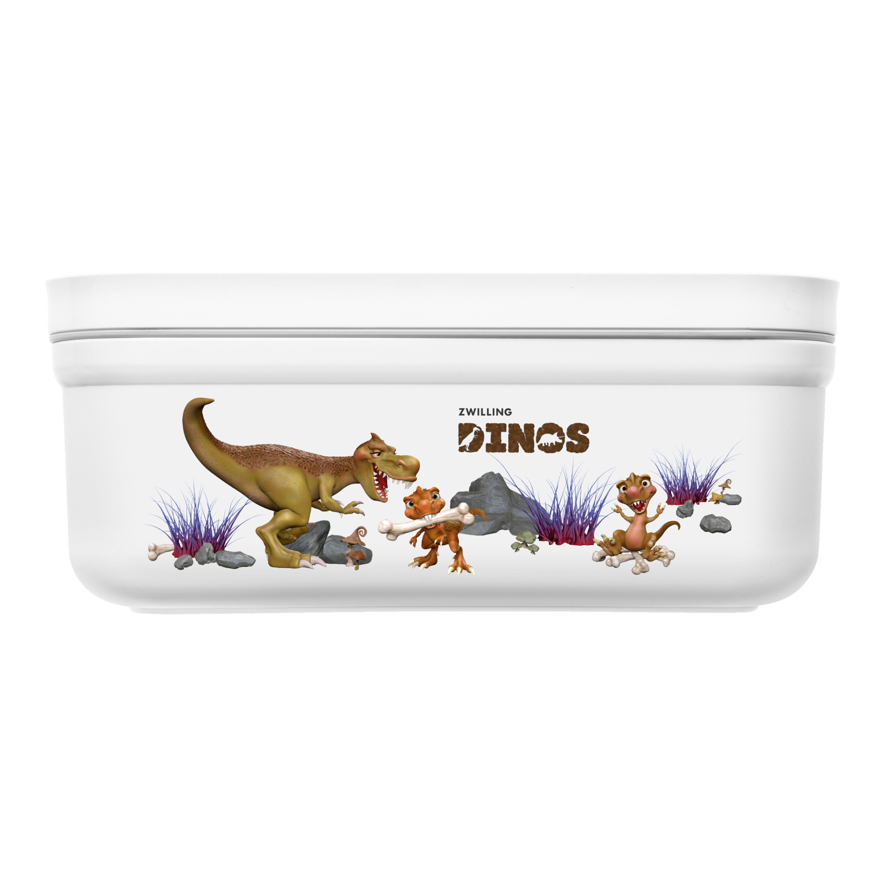 ZWILLING        Fresh & Save                Vakuum Lunchbox DINOS M, Kunststoff, Weiß-grau