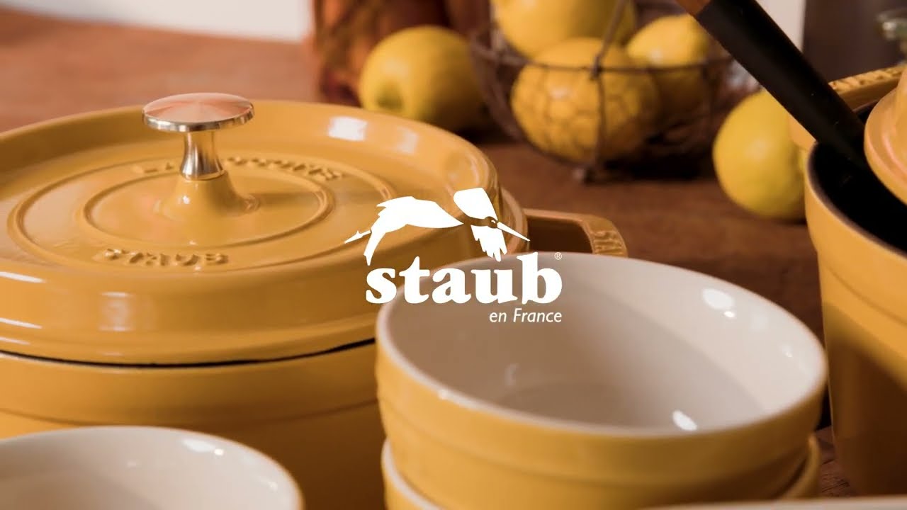 Staub        La Cocotte                Reis-Cocotte 16 cm, rund, Citron, Gusseisen