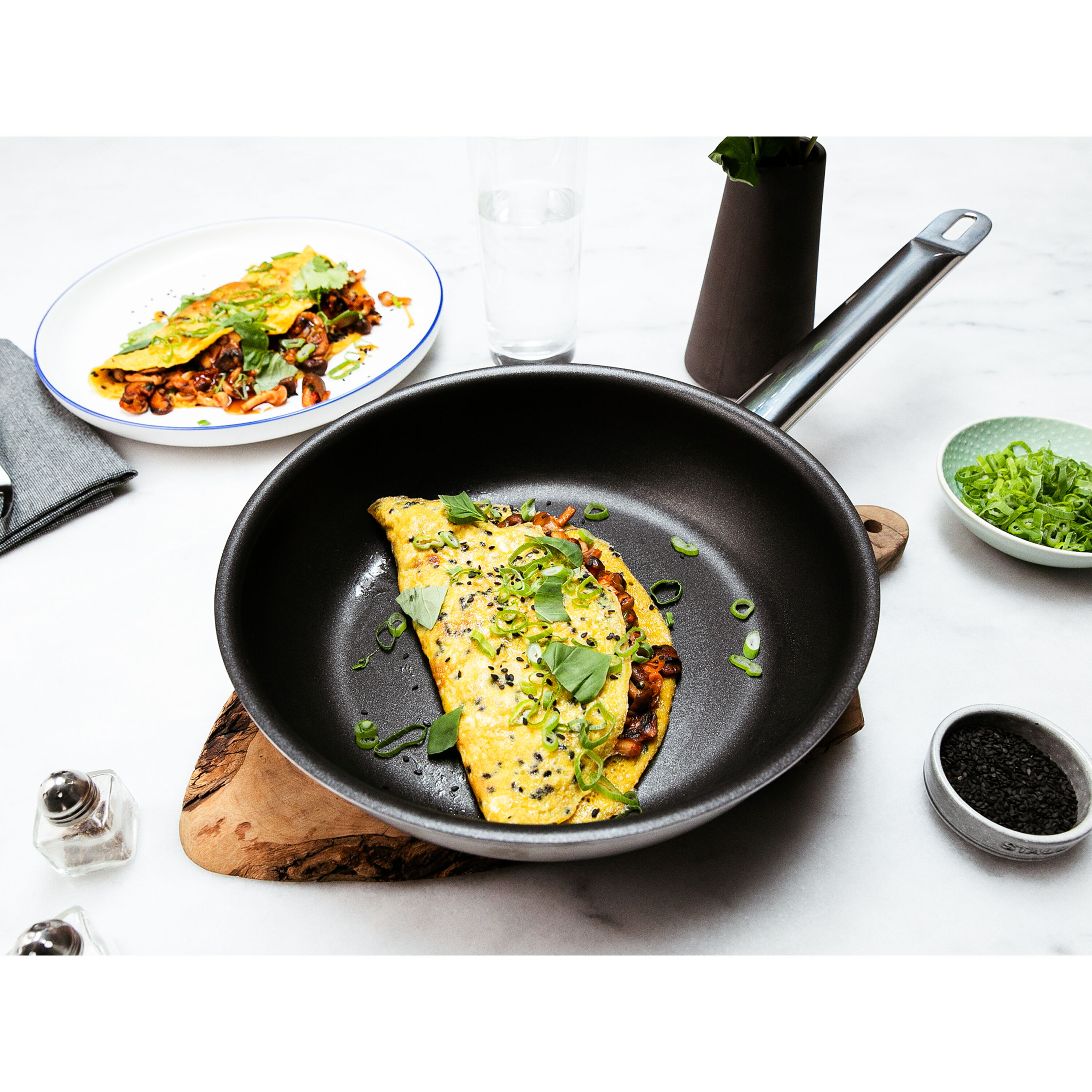 ZWILLING        Pro                Bratpfanne 24 cm, 18/10 Edelstahl, Silber-Schwarz