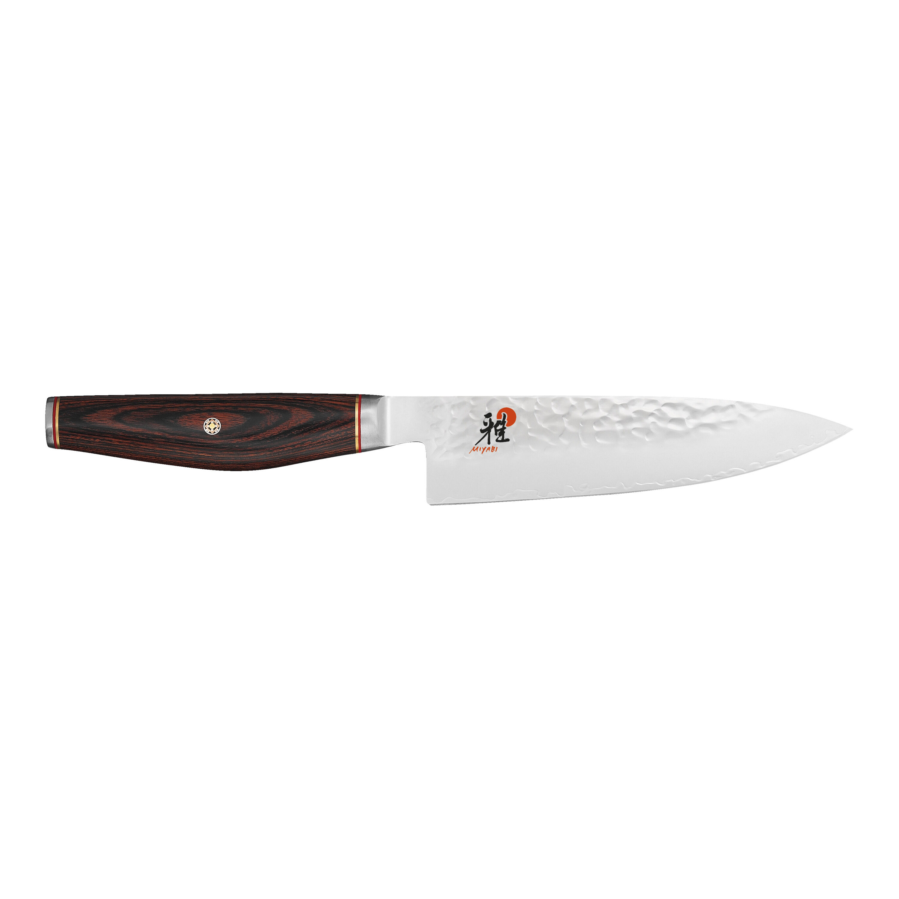 MIYABI        6000 MCT                Gyutoh 16 cm, Pakka Holz