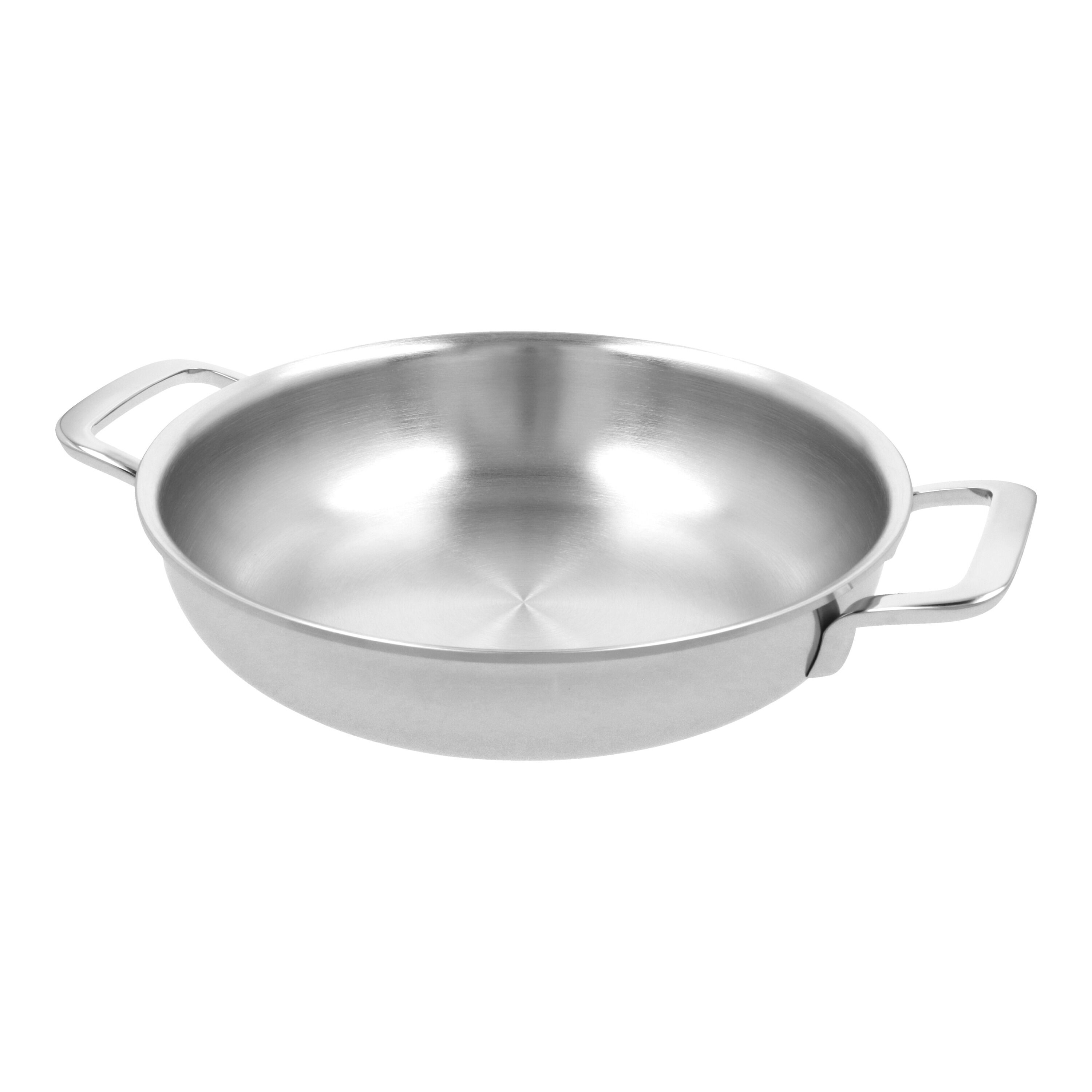Demeyere        Multifunction 7                Bratpfanne mit 2 Griffen 24 cm, 18/10 Edelstahl, Silber