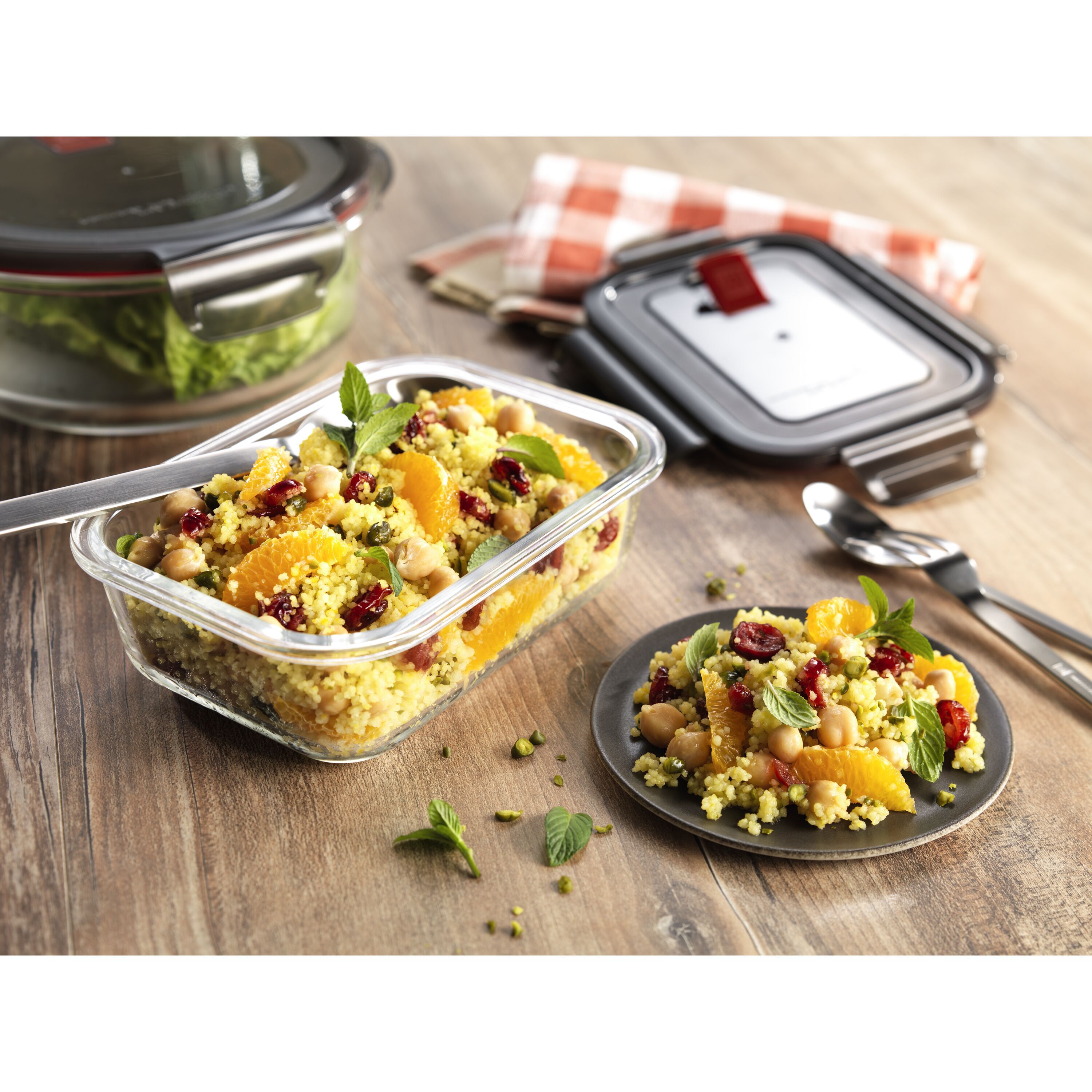 ZWILLING        Gusto                Glasdose rechteckig 1,4 l, Borosilikatglas