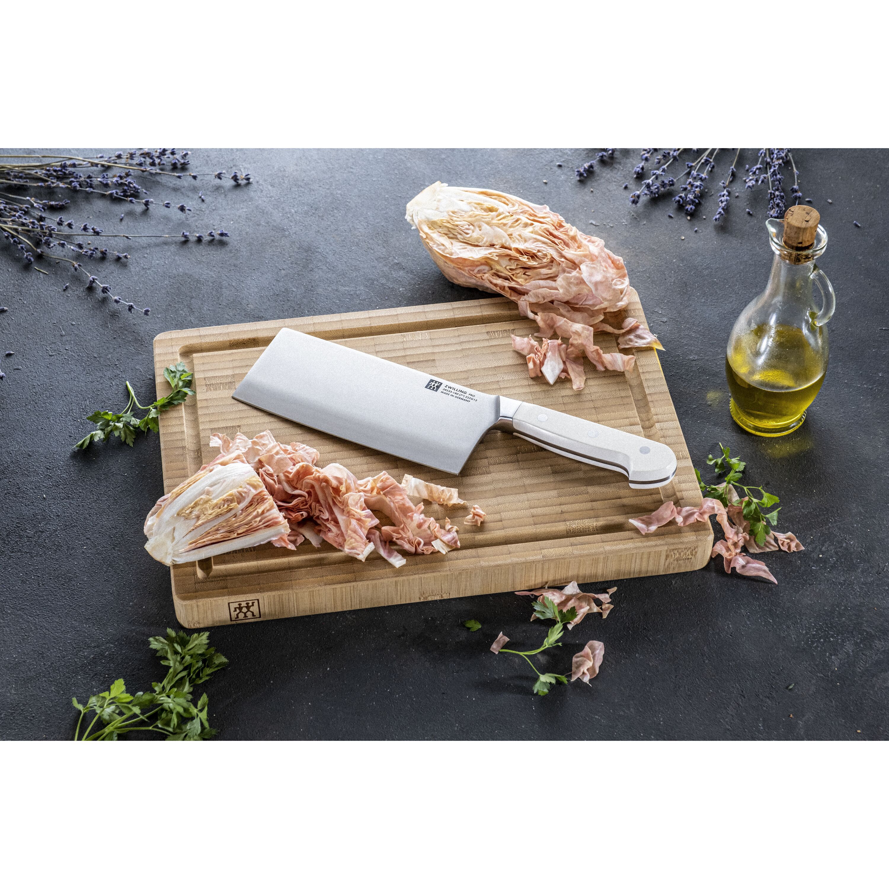 ZWILLING        Pro le blanc                Chin. Kochmesser 18 cm