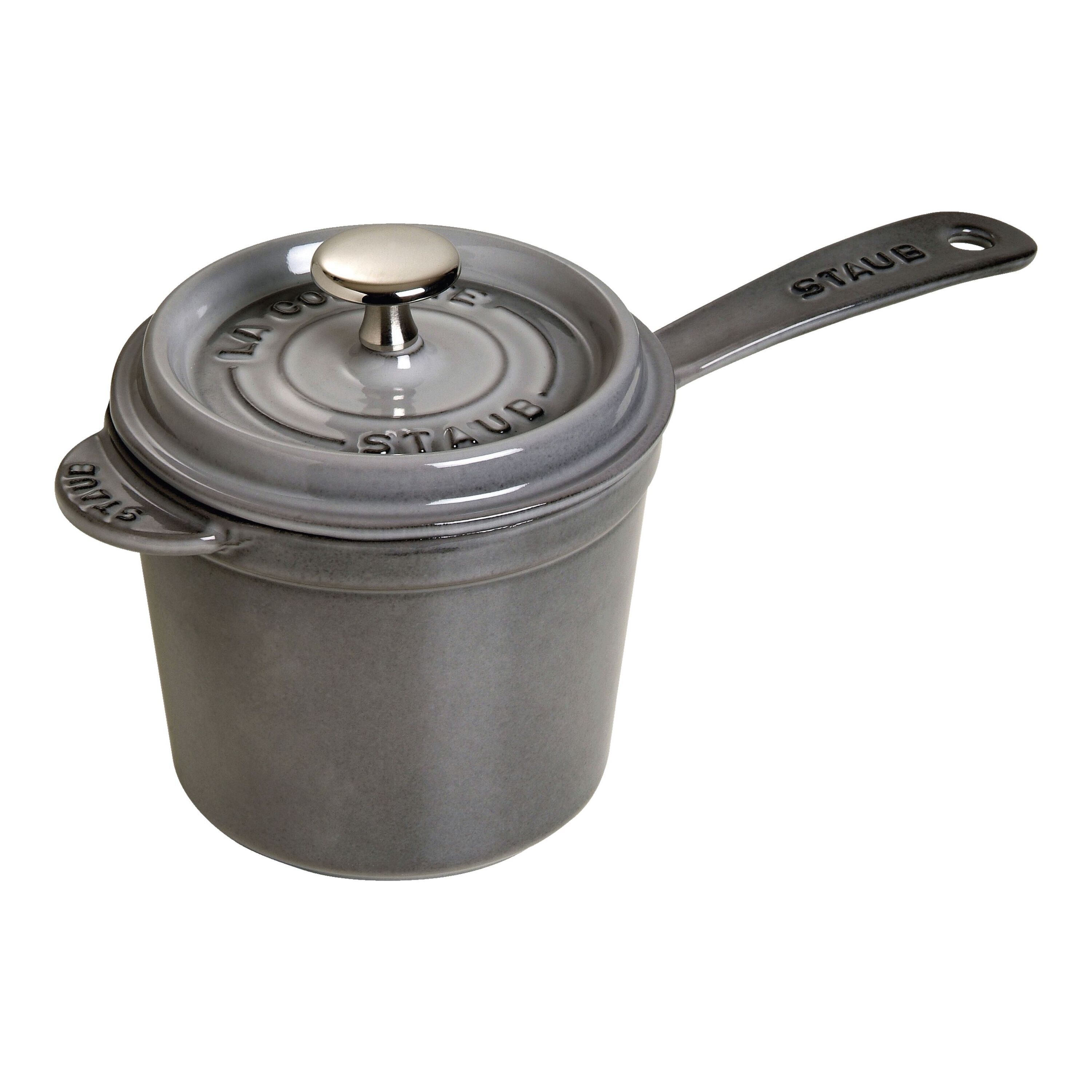 Staub        Specialities                Stieltopf 14 cm, Gusseisen, Graphit-Grau