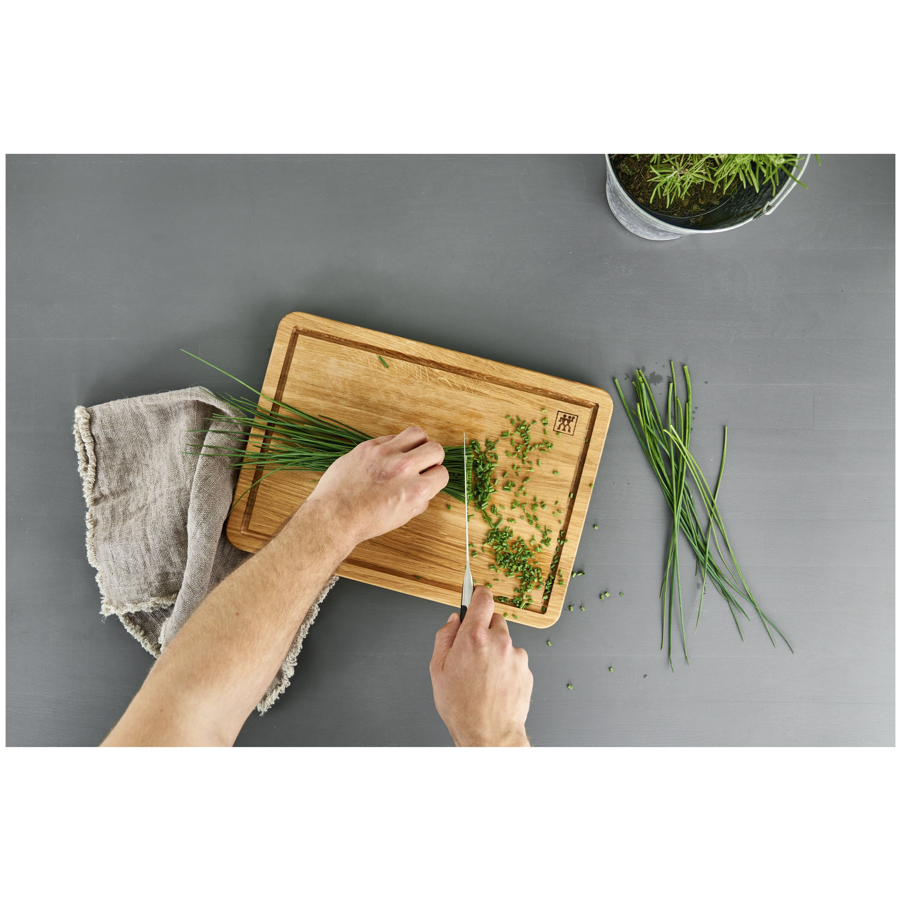 ZWILLING                        Schneidbrett 35 cm x 25 cm, Eiche