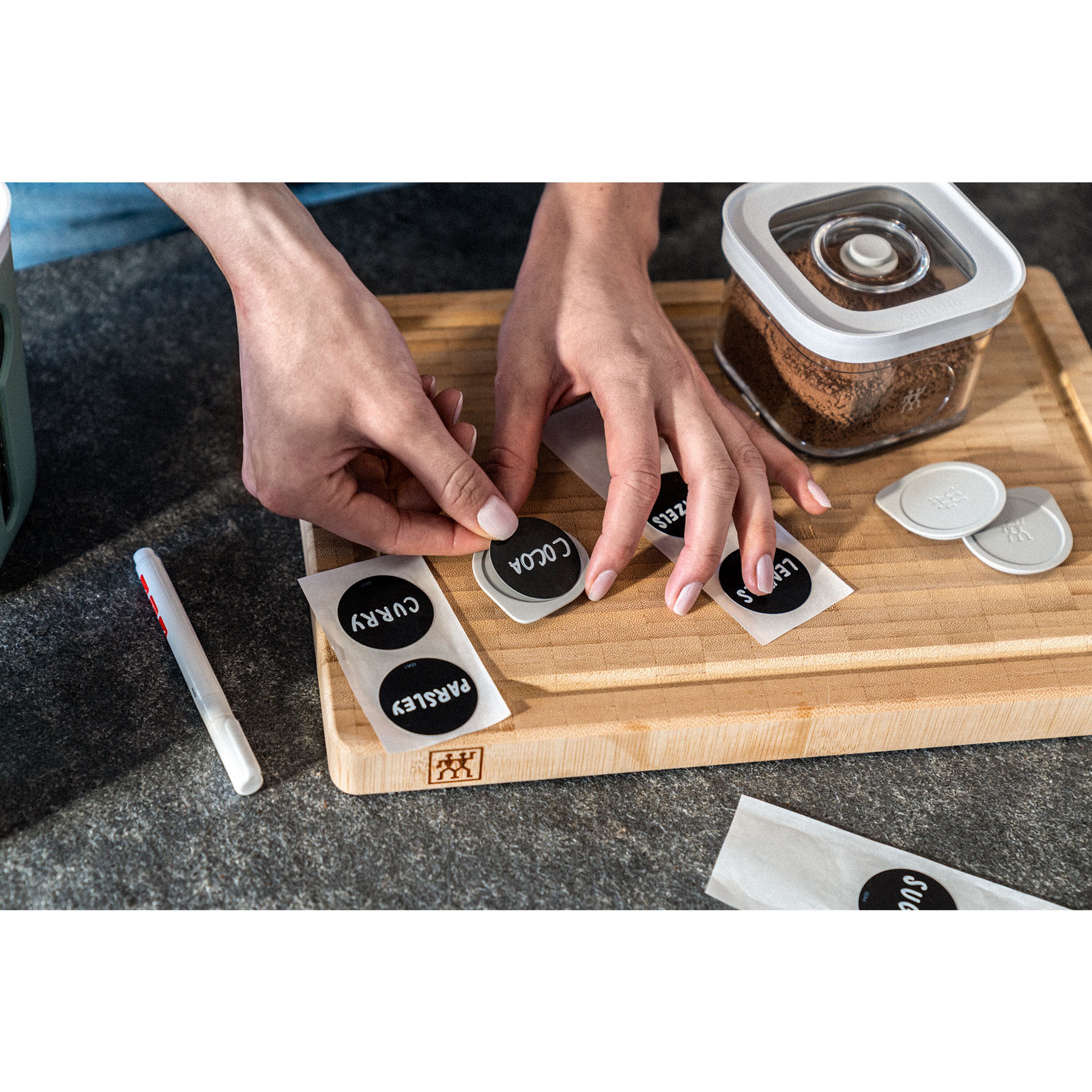 ZWILLING        Fresh & Save CUBE                CUBE Set, S / 6-tlg, Transparent-Weiß