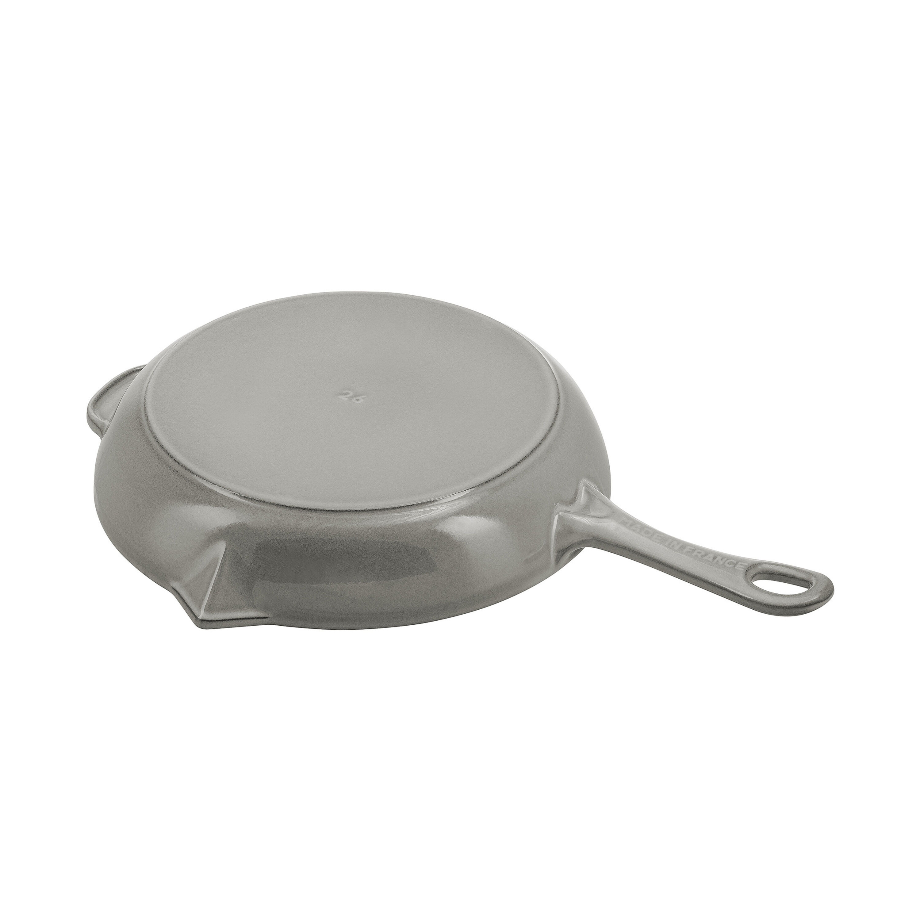 Staub        Pans                Bratpfanne 26 cm, rund, Graphit-Grau, Gusseisen