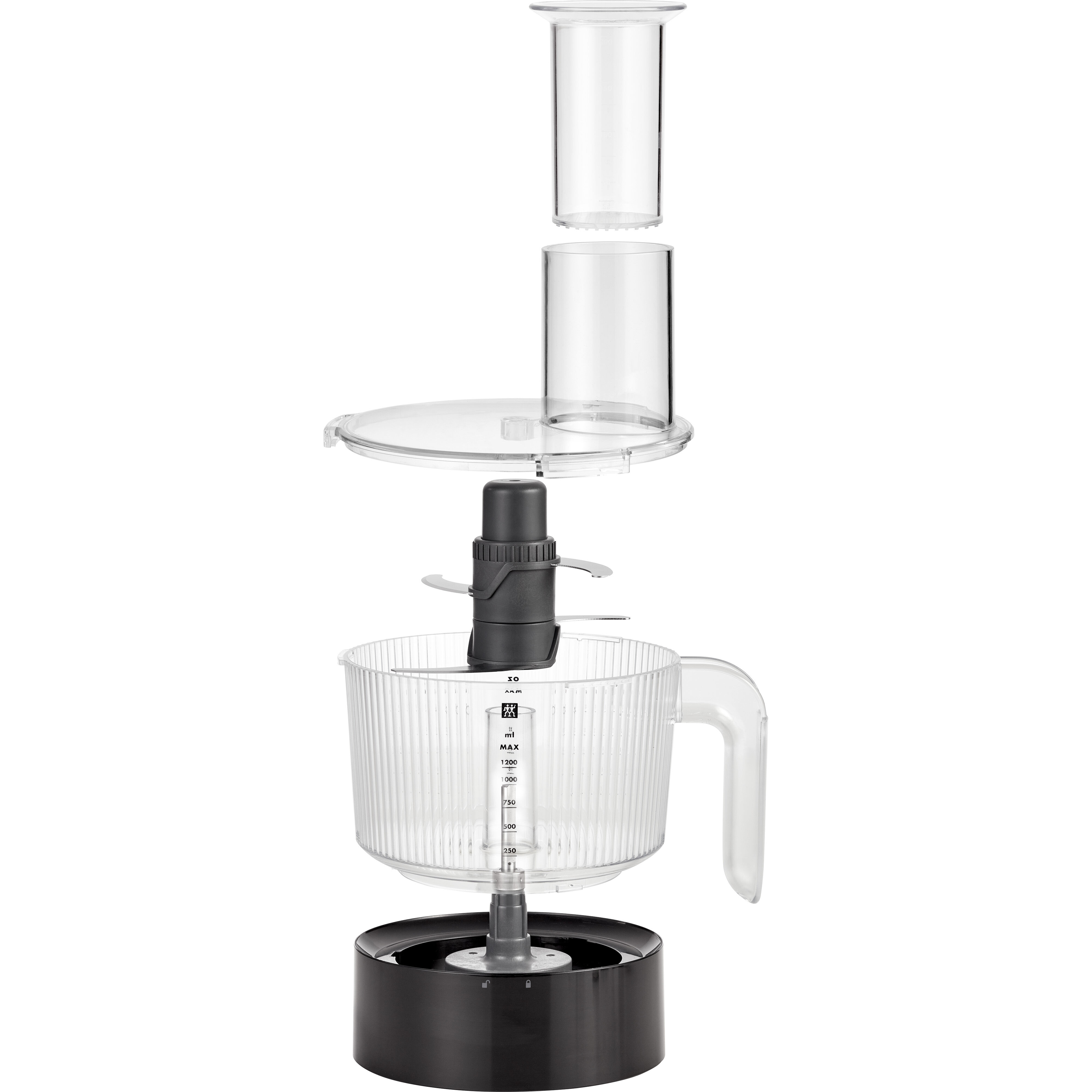 ZWILLING        Enfinigy                Hochleistungsstandmixer Pro mit Food Processor, Schwarz
