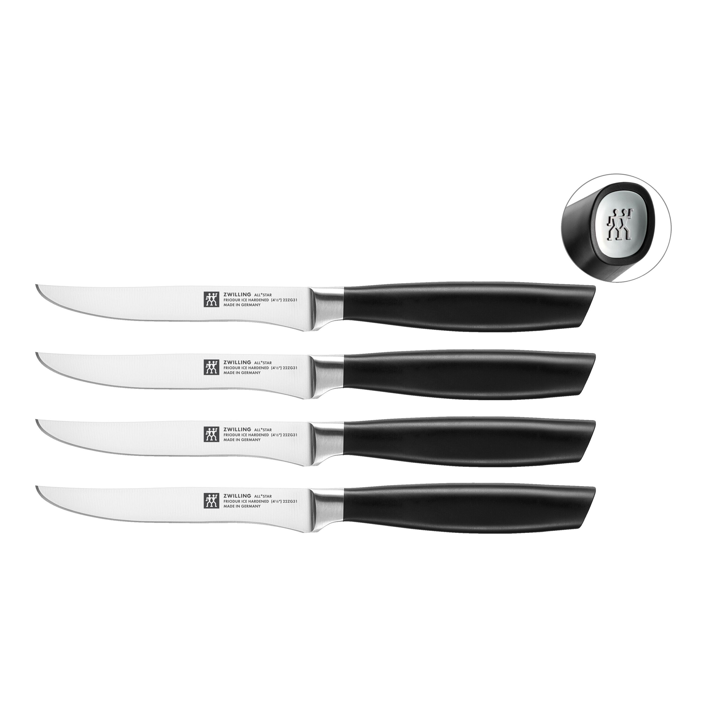 ZWILLING        All * Star                Steakmesserset 4-tlg, Silber