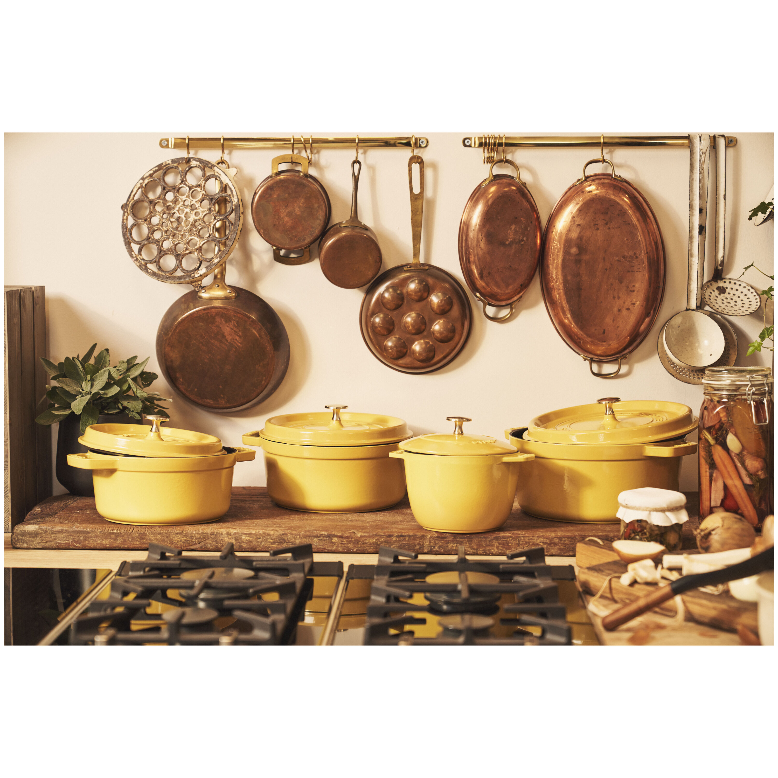 Staub        La Cocotte                Reis-Cocotte 16 cm, rund, Citron, Gusseisen