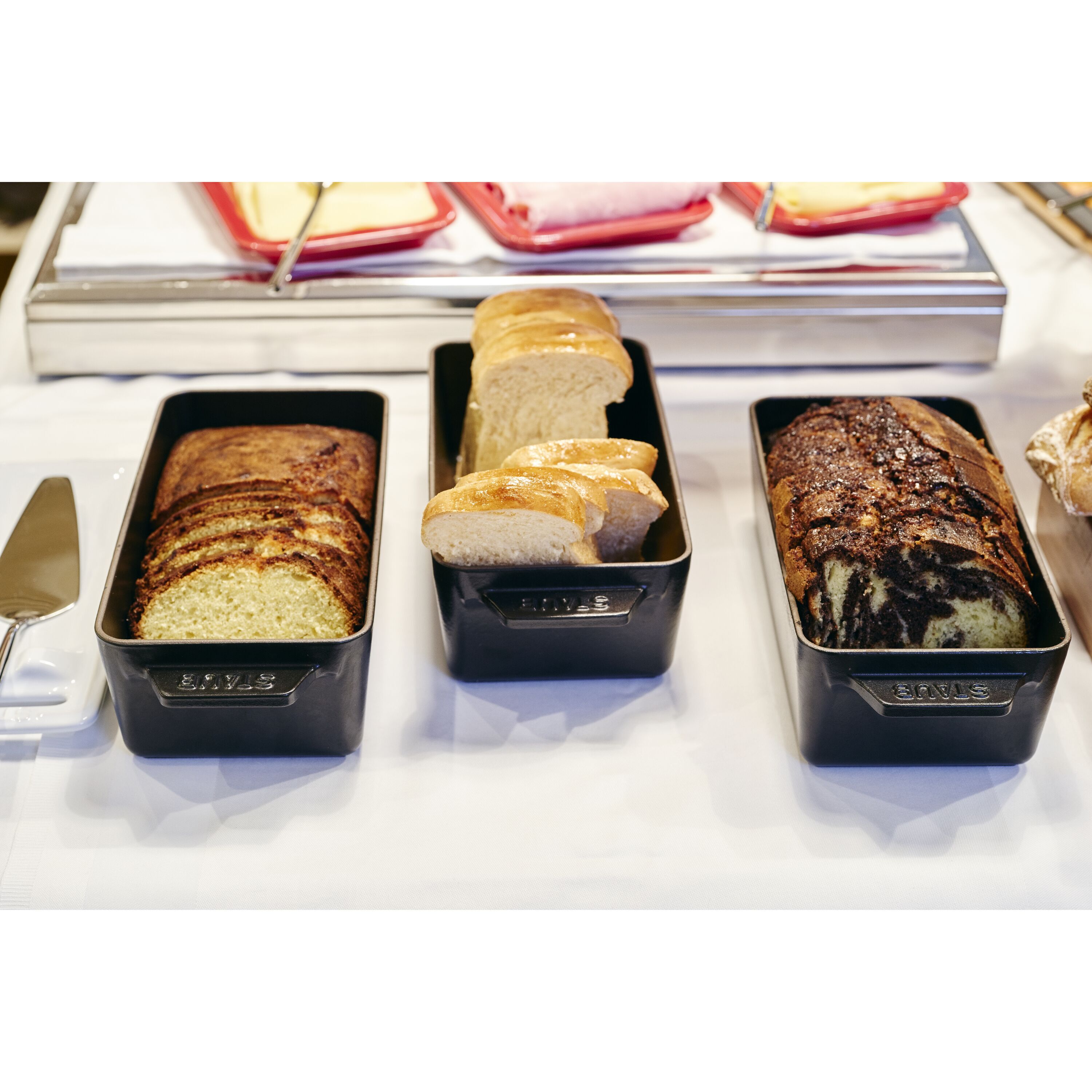 Staub        Specialities                Kastenform 23 x 12 cm, rechteckig, Schwarz, Gusseisen