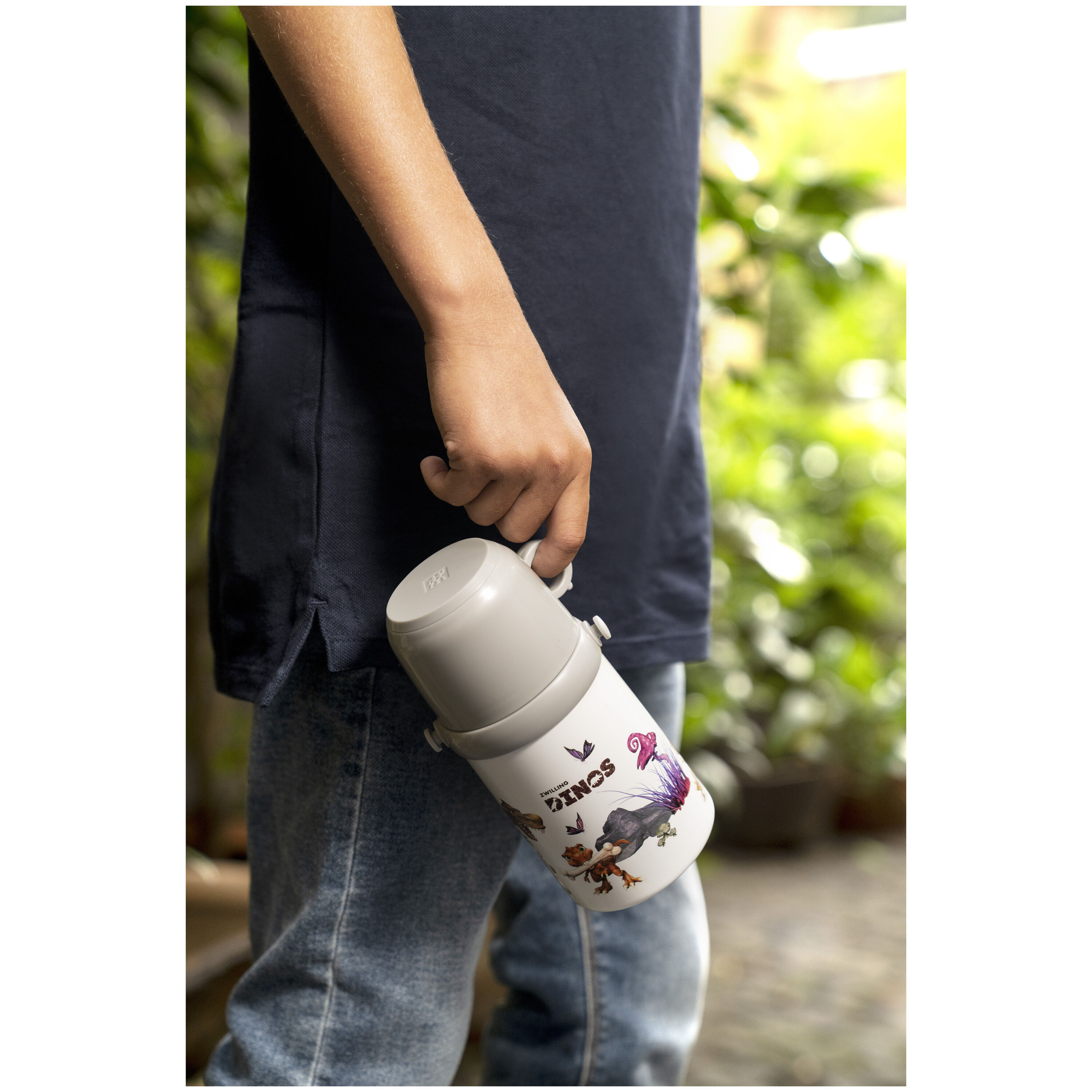 ZWILLING        Thermo                Thermoflasche, 380 ml, Edelstahl, Weiß-grau