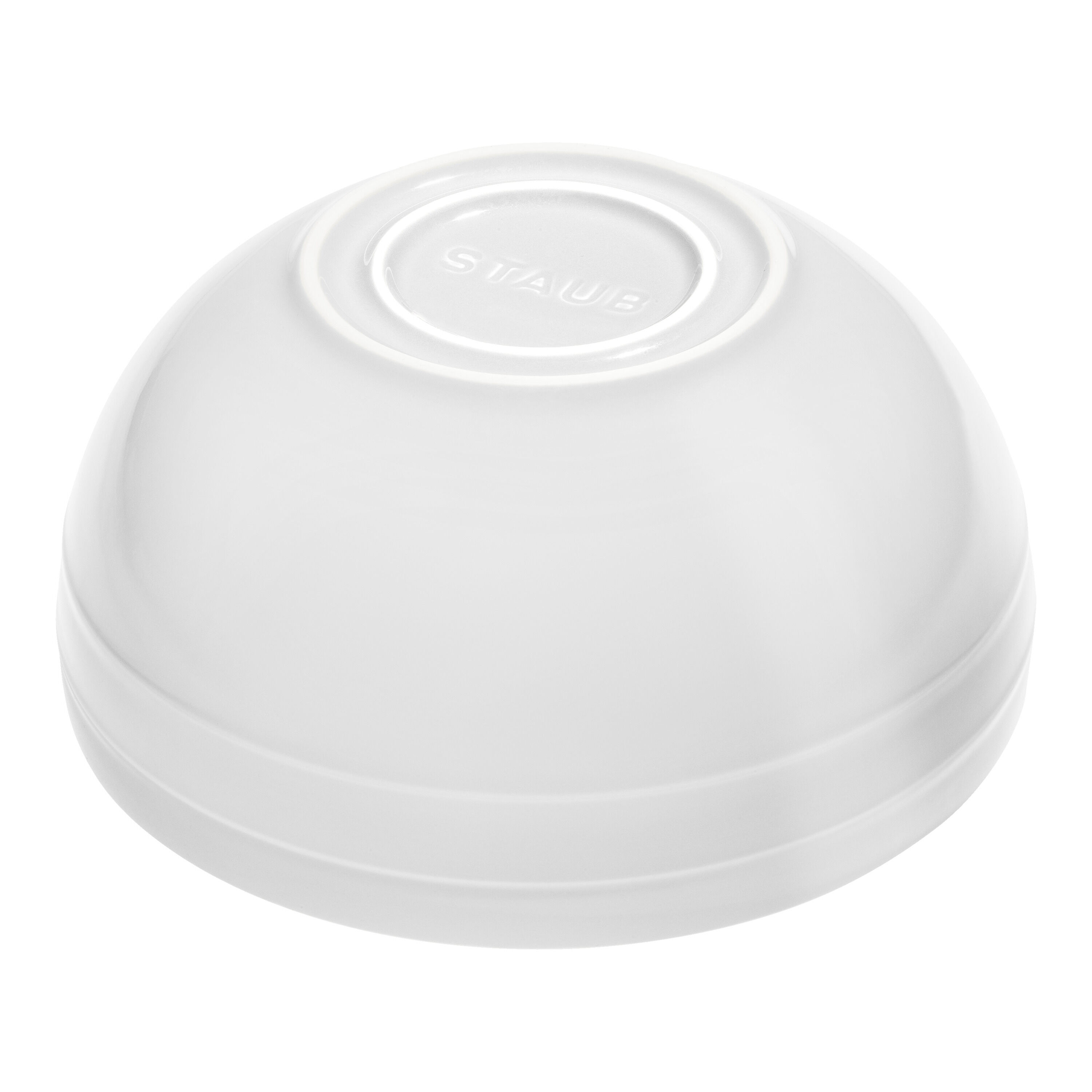 Staub        Ceramique                Schüssel 24 cm, rund, Weiß, Keramik