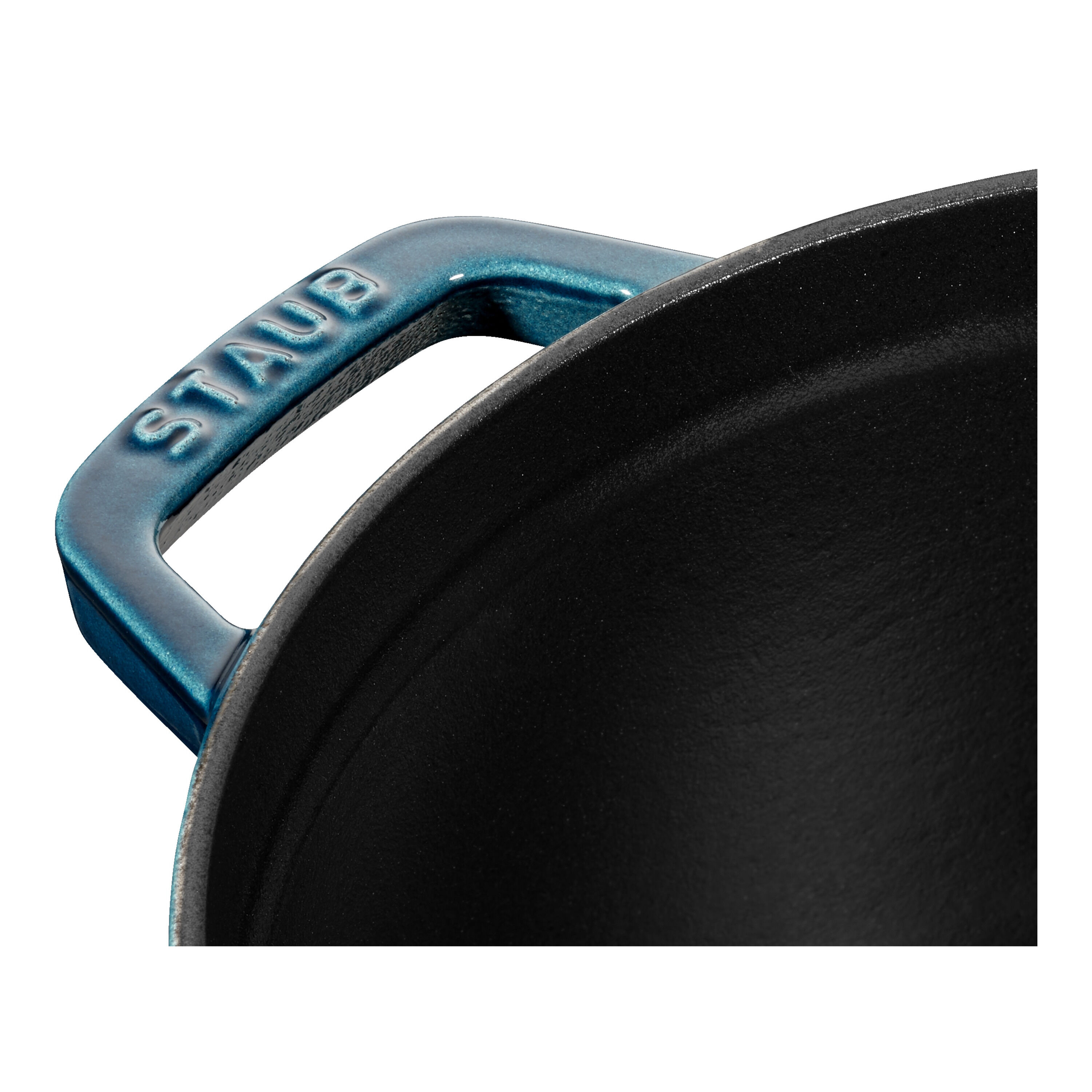 Staub        La Cocotte                Cocotte 24 cm, rund, La-Mer, Gusseisen