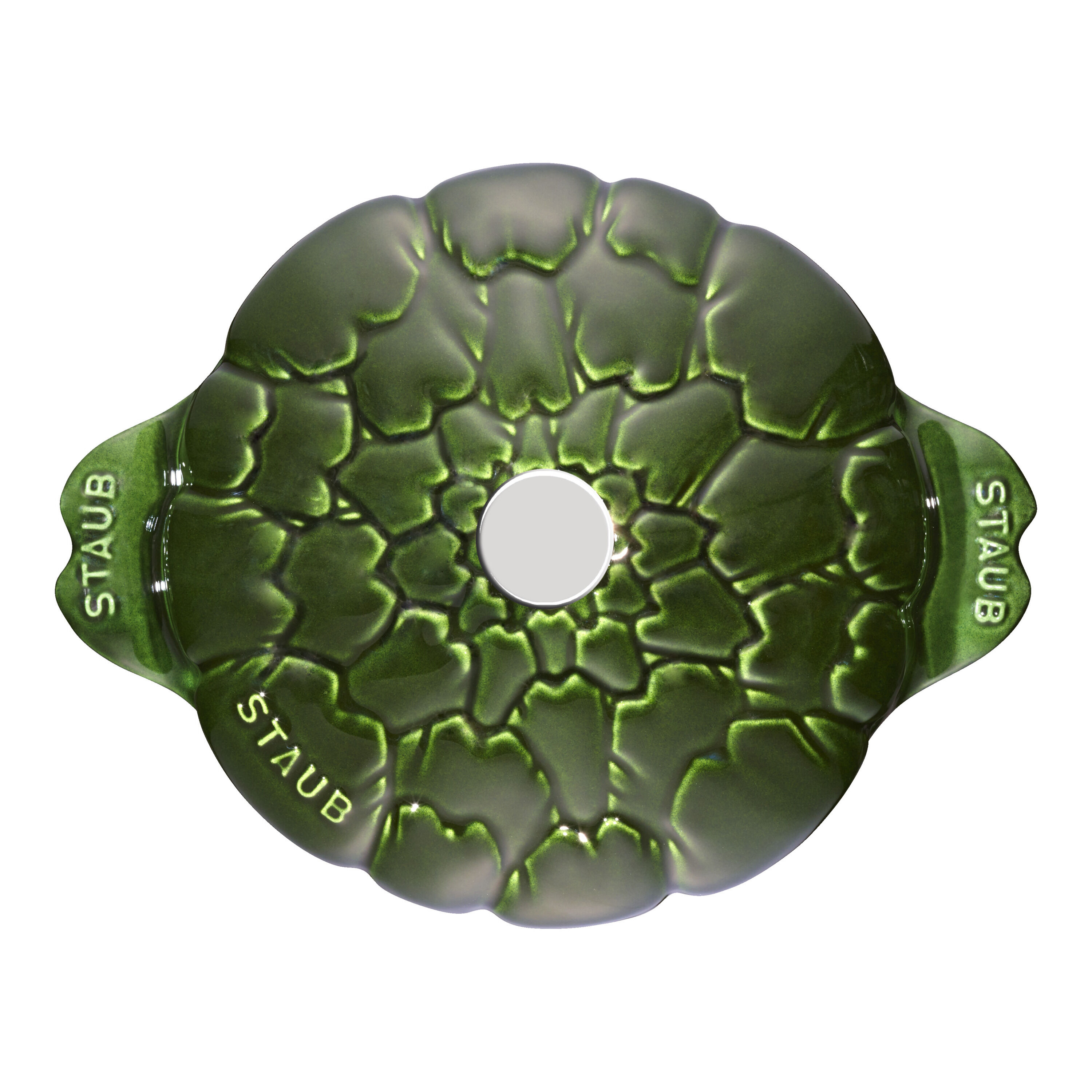 Staub        La Cocotte                Cocotte 22 cm, Artischocke, Basilikum-Grün, Gusseisen