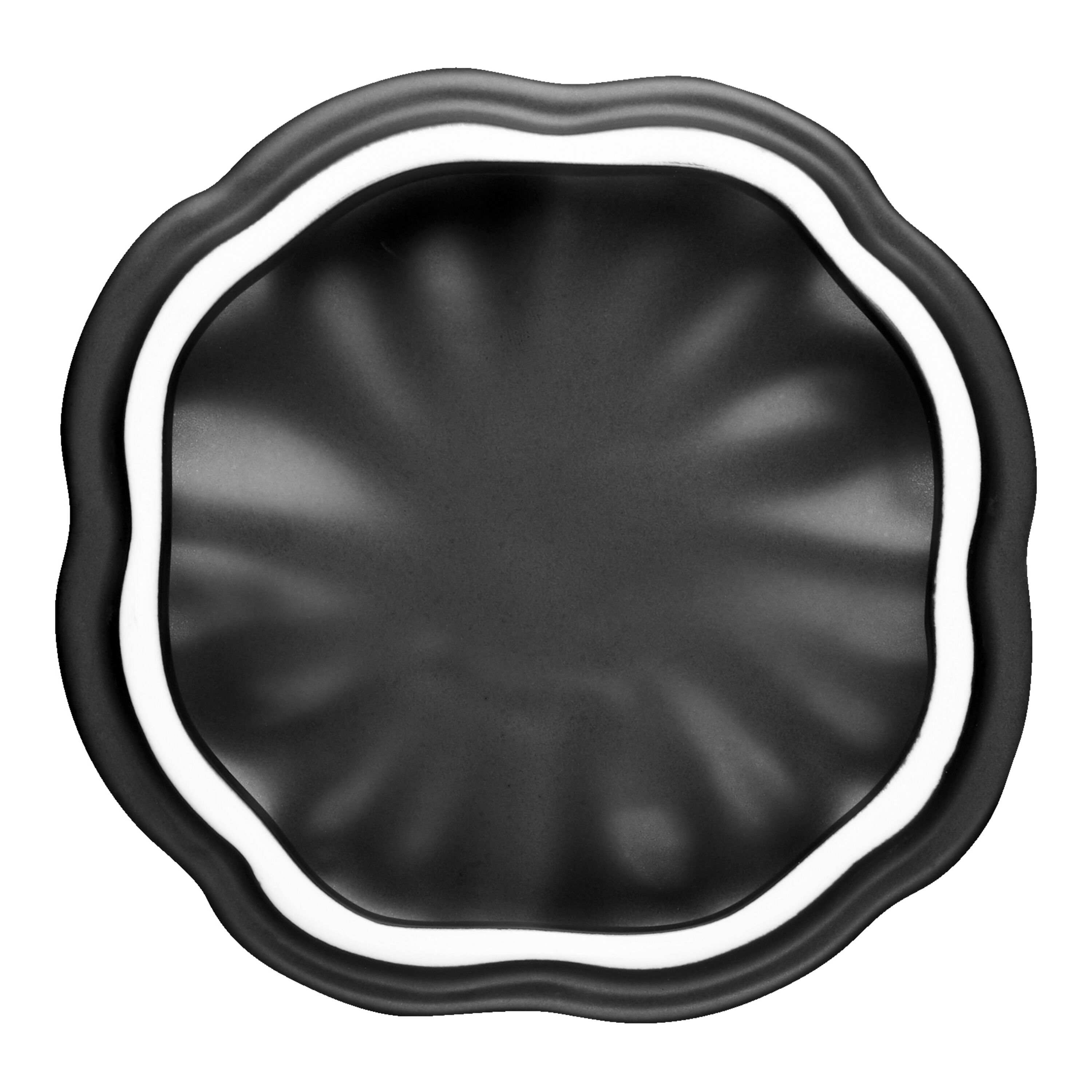Staub        Ceramique                Cocotte 15 cm, Kürbis, Schwarz, Keramik