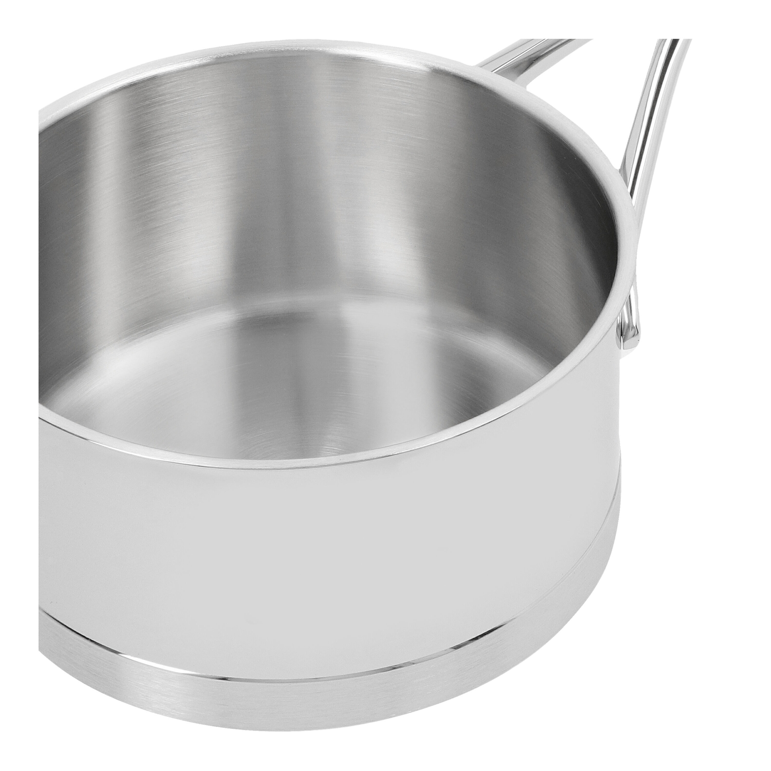 Demeyere        Atlantis 7                Stieltopf ohne Deckel 14 cm, 18/10 Edelstahl, Silber