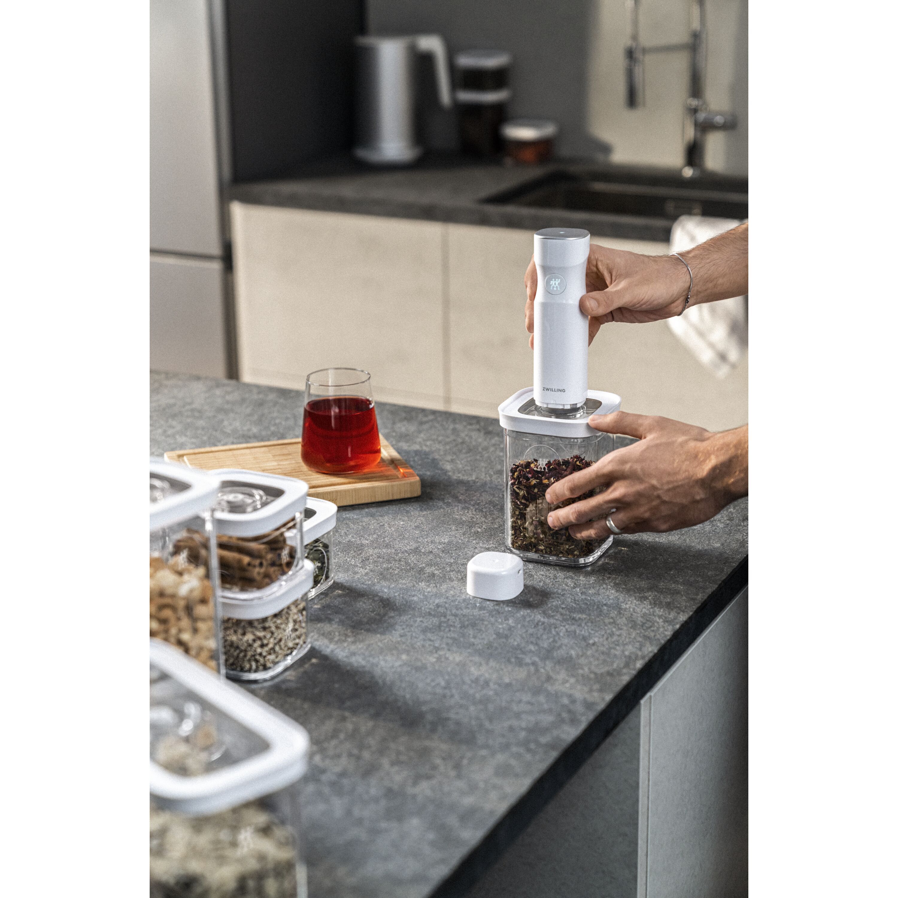 ZWILLING        Fresh & Save CUBE                CUBE Box S / 11 cm, Transparent-Weiß