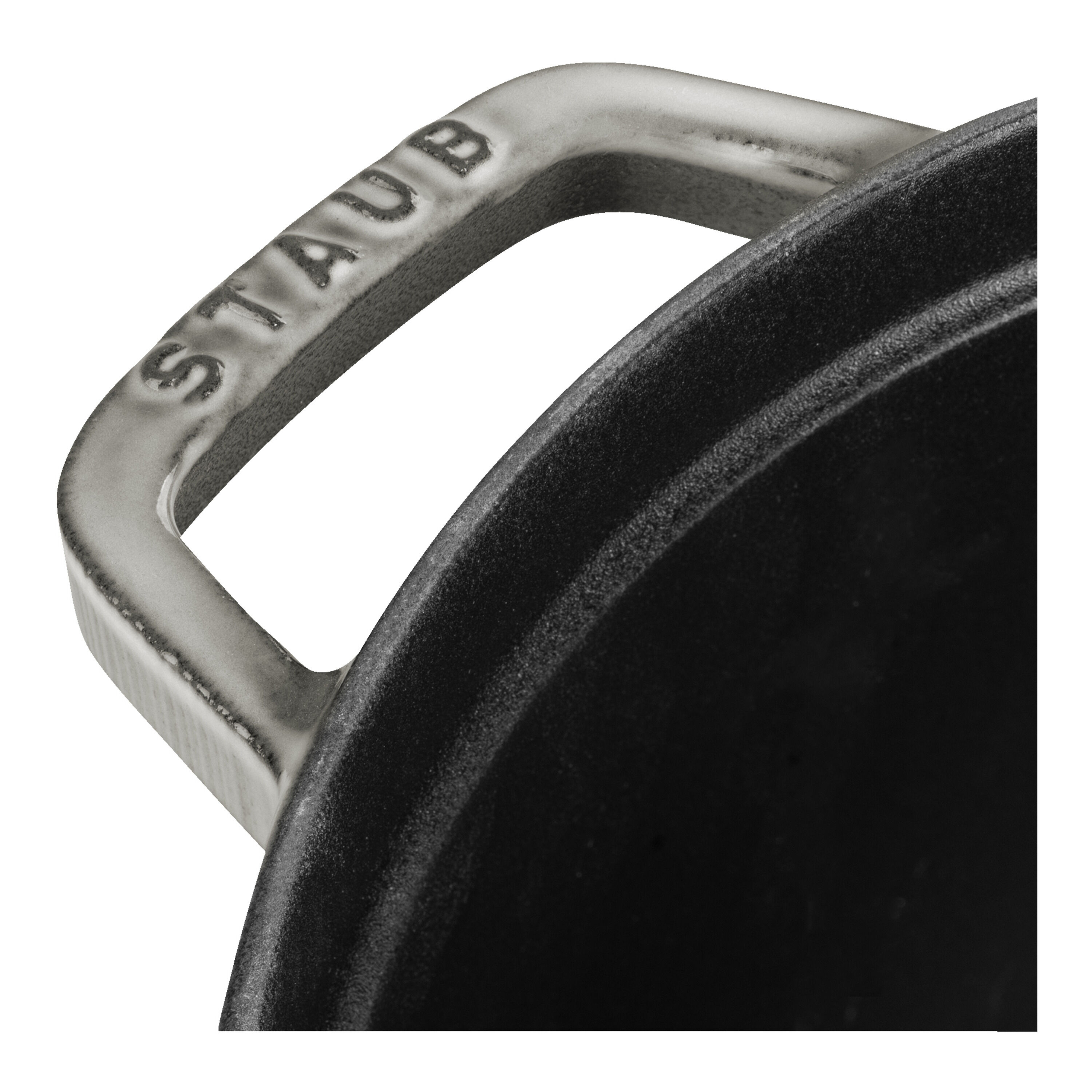 Staub        La Cocotte                Cocotte 30 cm, rund, Graphit-Grau, Gusseisen