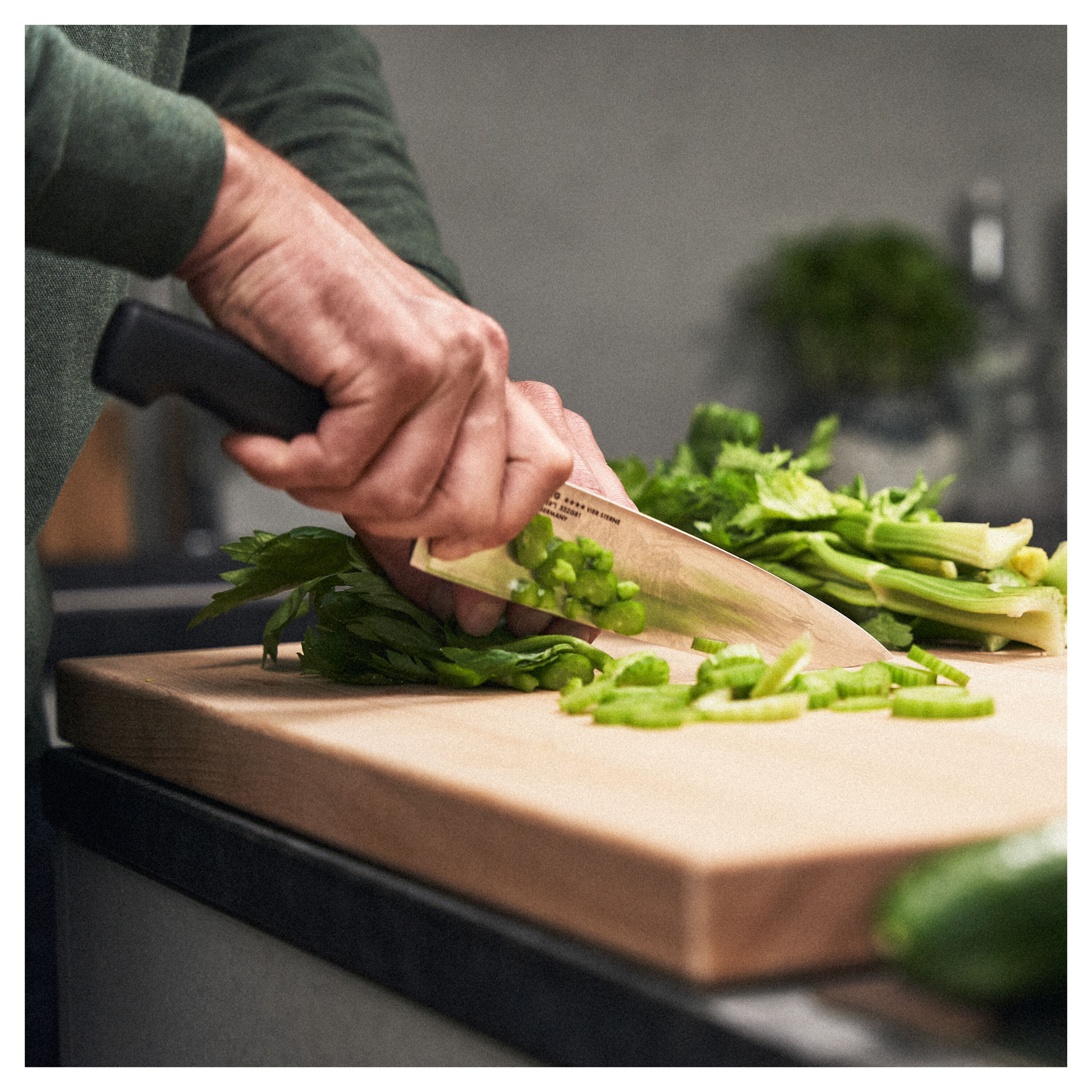 ZWILLING        **** VIER STERNE                Kochmesser 20 cm