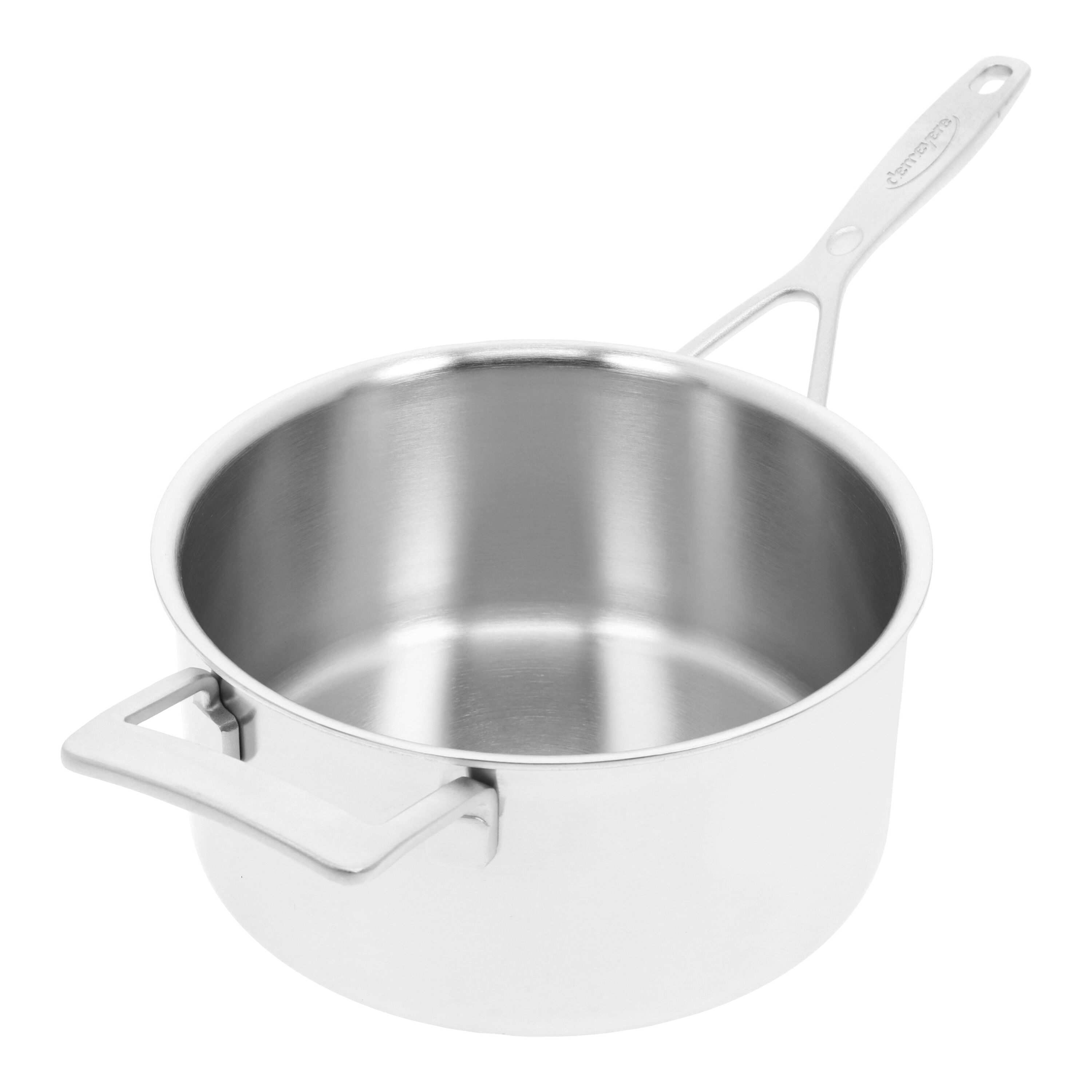 Demeyere        Industry 5                Stieltopf mit Deckel, 22 cm, 18/10 Edelstahl