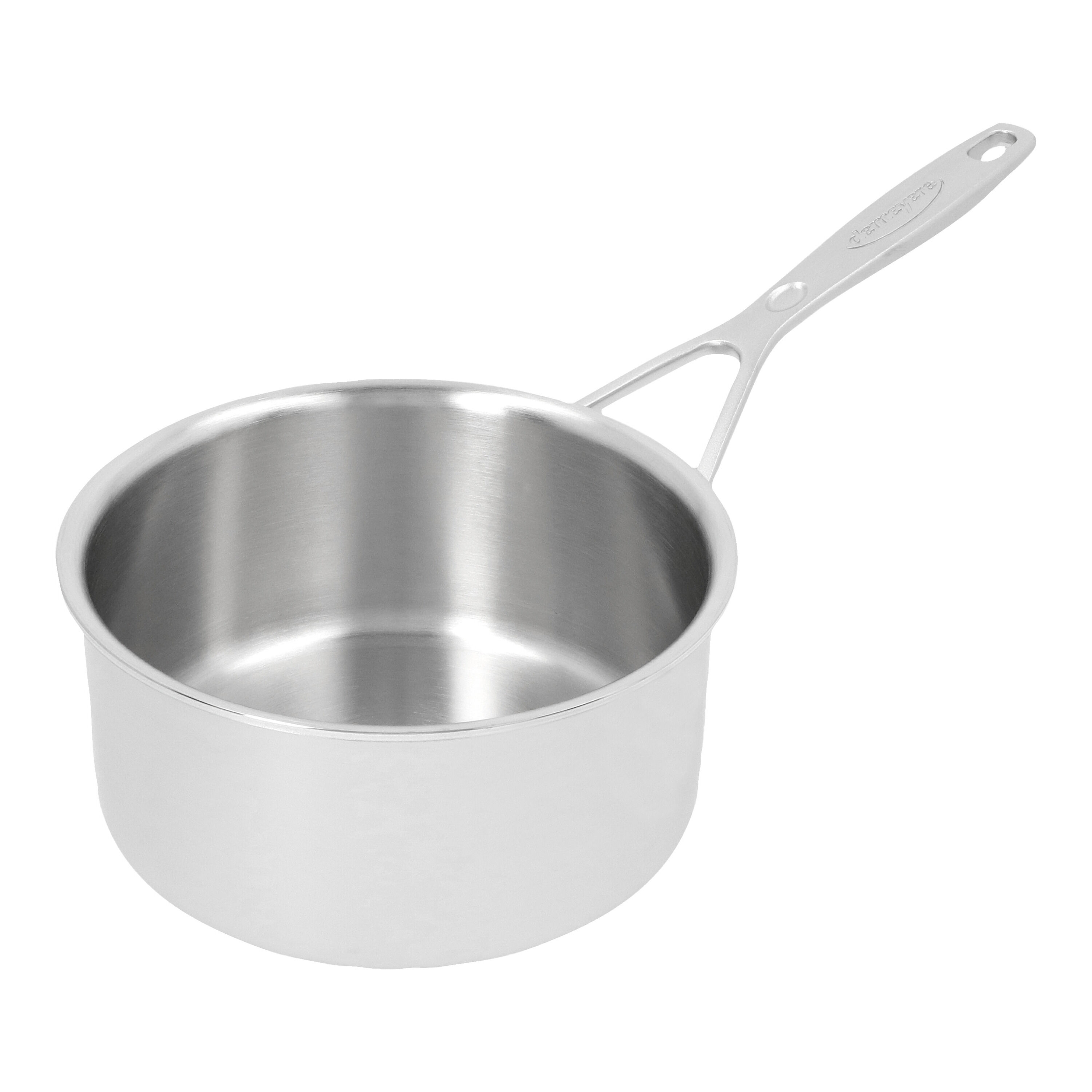 Demeyere        Industry 5                Stieltopf ohne Deckel, 18 cm, 18/10 Edelstahl