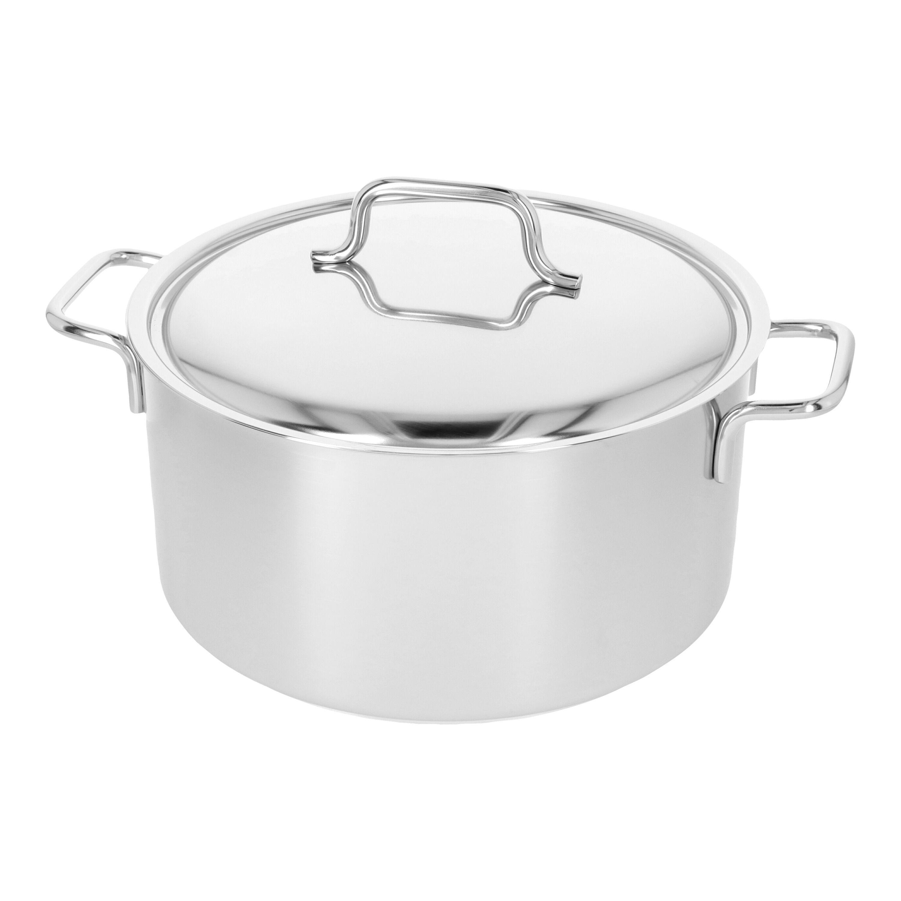 Demeyere        Apollo 7                Bratentopf mit Deckel 24 cm, 18/10 Edelstahl