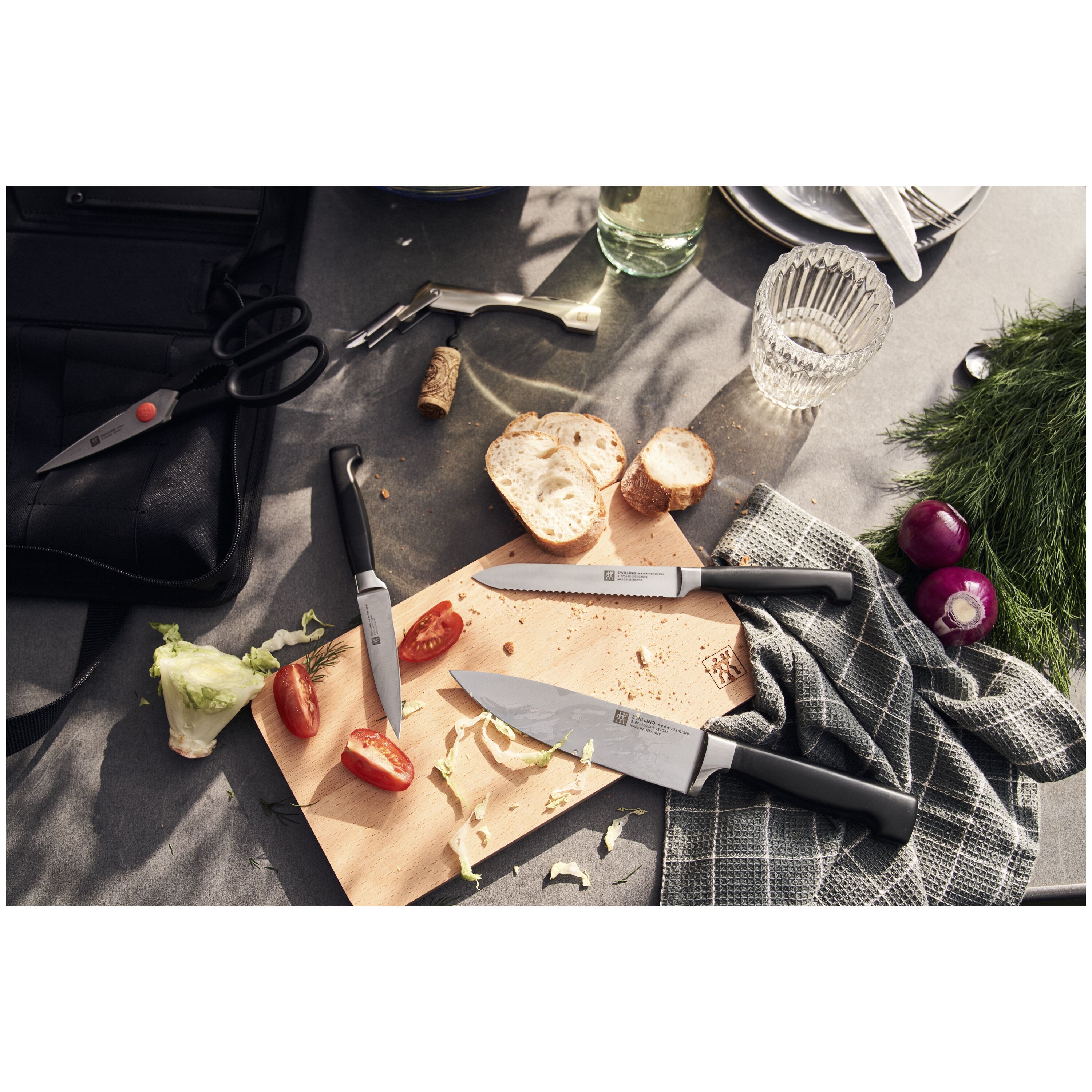 ZWILLING        **** VIER STERNE                Reiseset 7-tlg