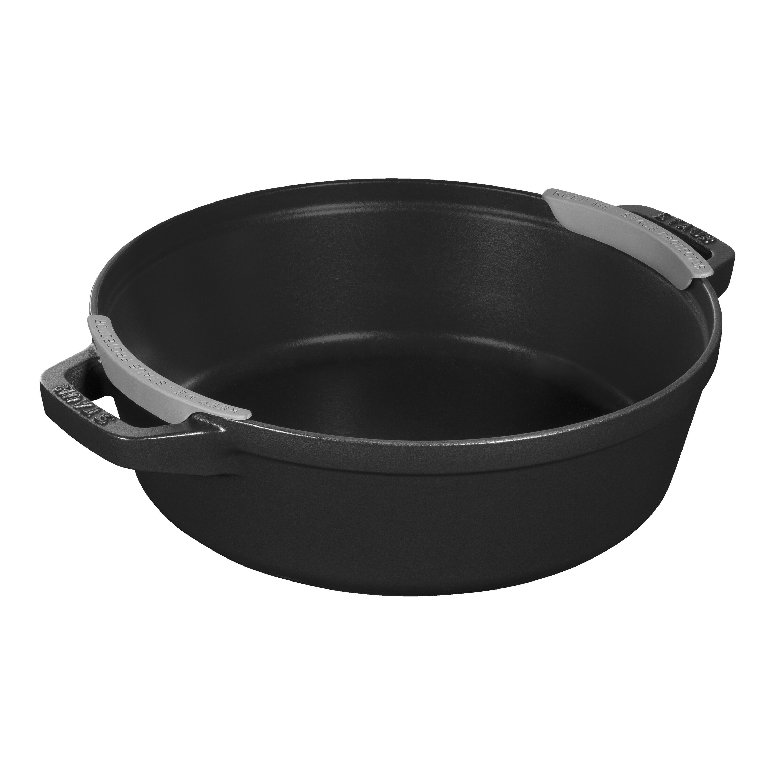 Staub        Stackable Set                Kochtopfset 3-tlg, rund, Schwarz, Gusseisen