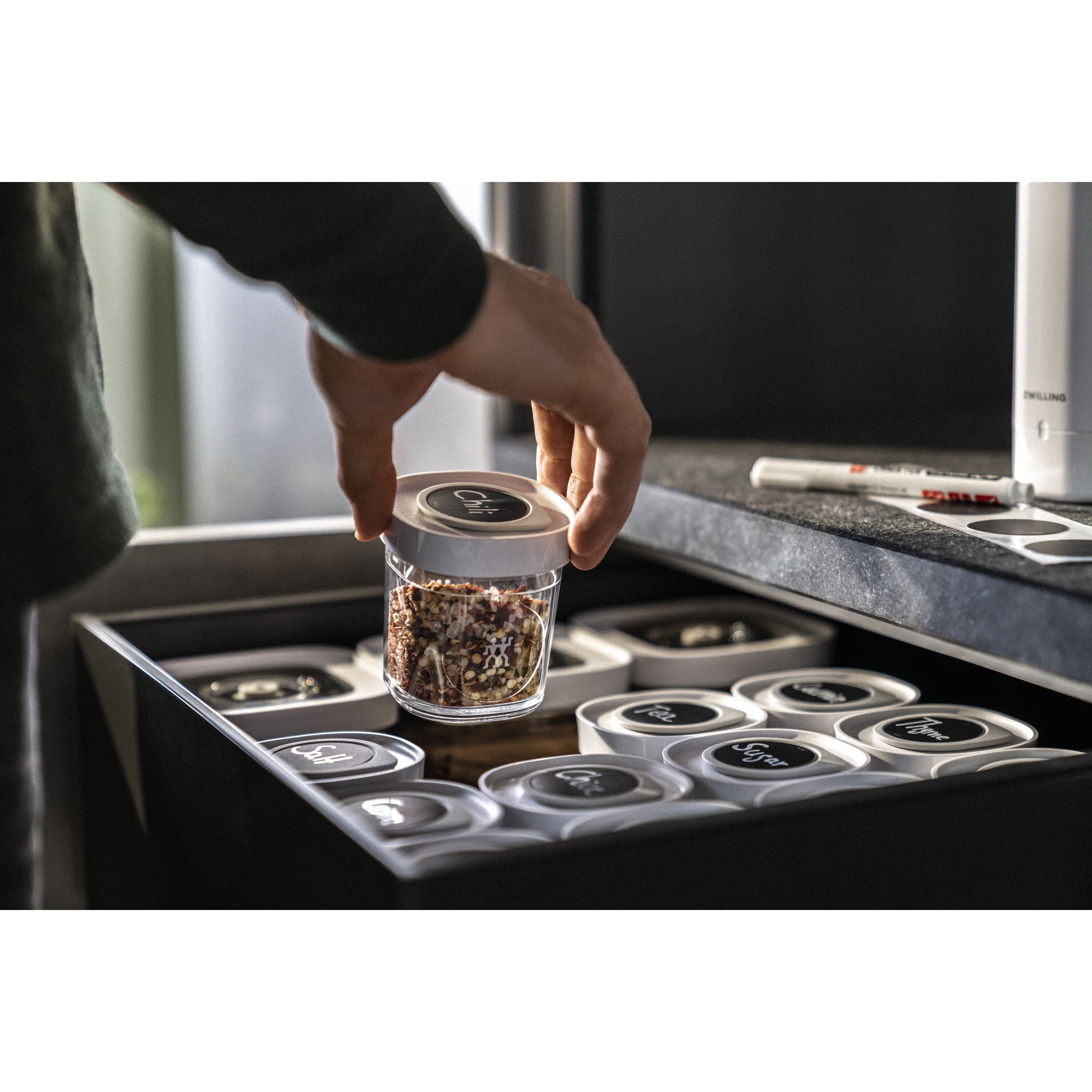 ZWILLING        Fresh & Save CUBE                CUBE Set, XS / 3-tlg, Transparent-Weiß