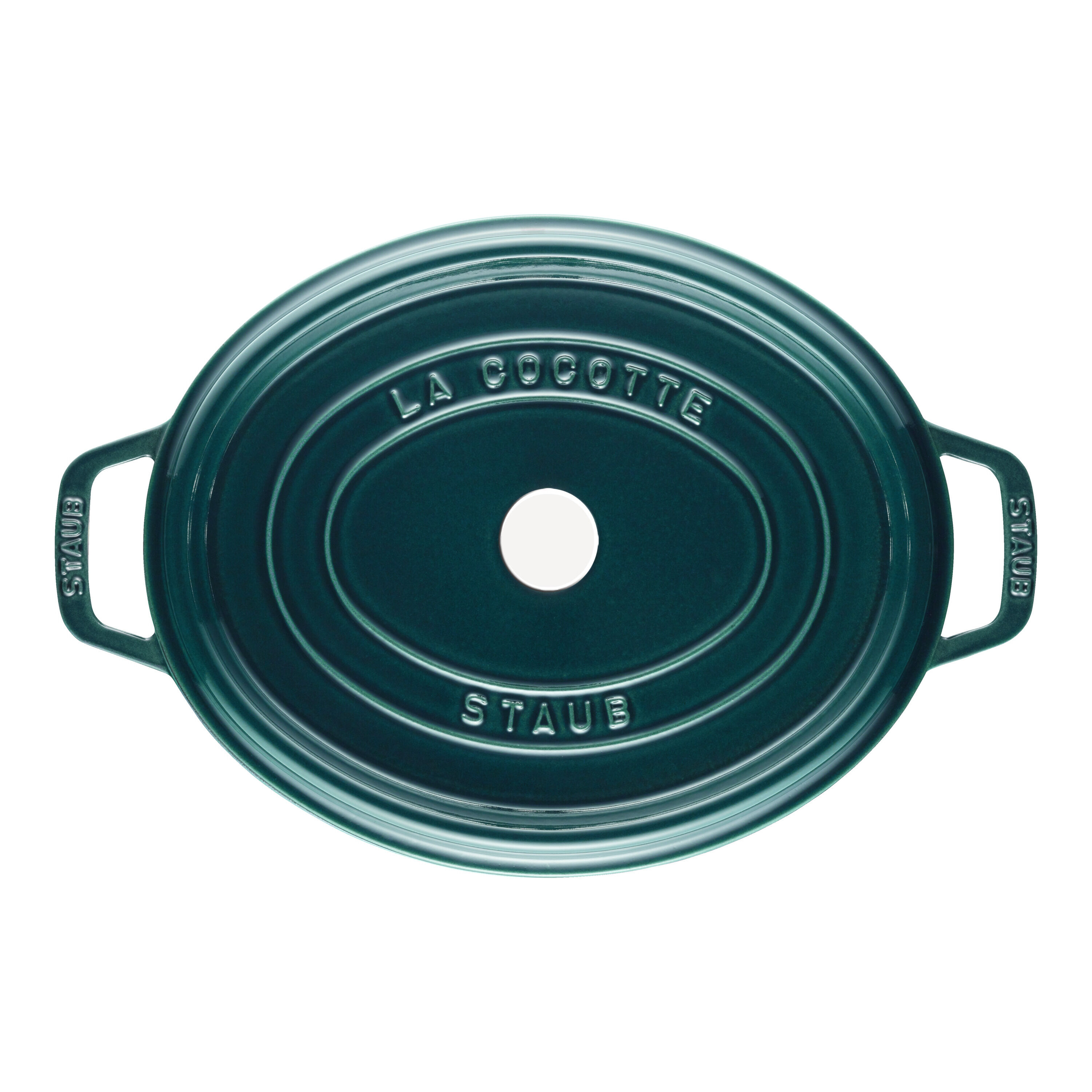 Staub        La Cocotte                Cocotte 31 cm, oval, La-Mer, Gusseisen