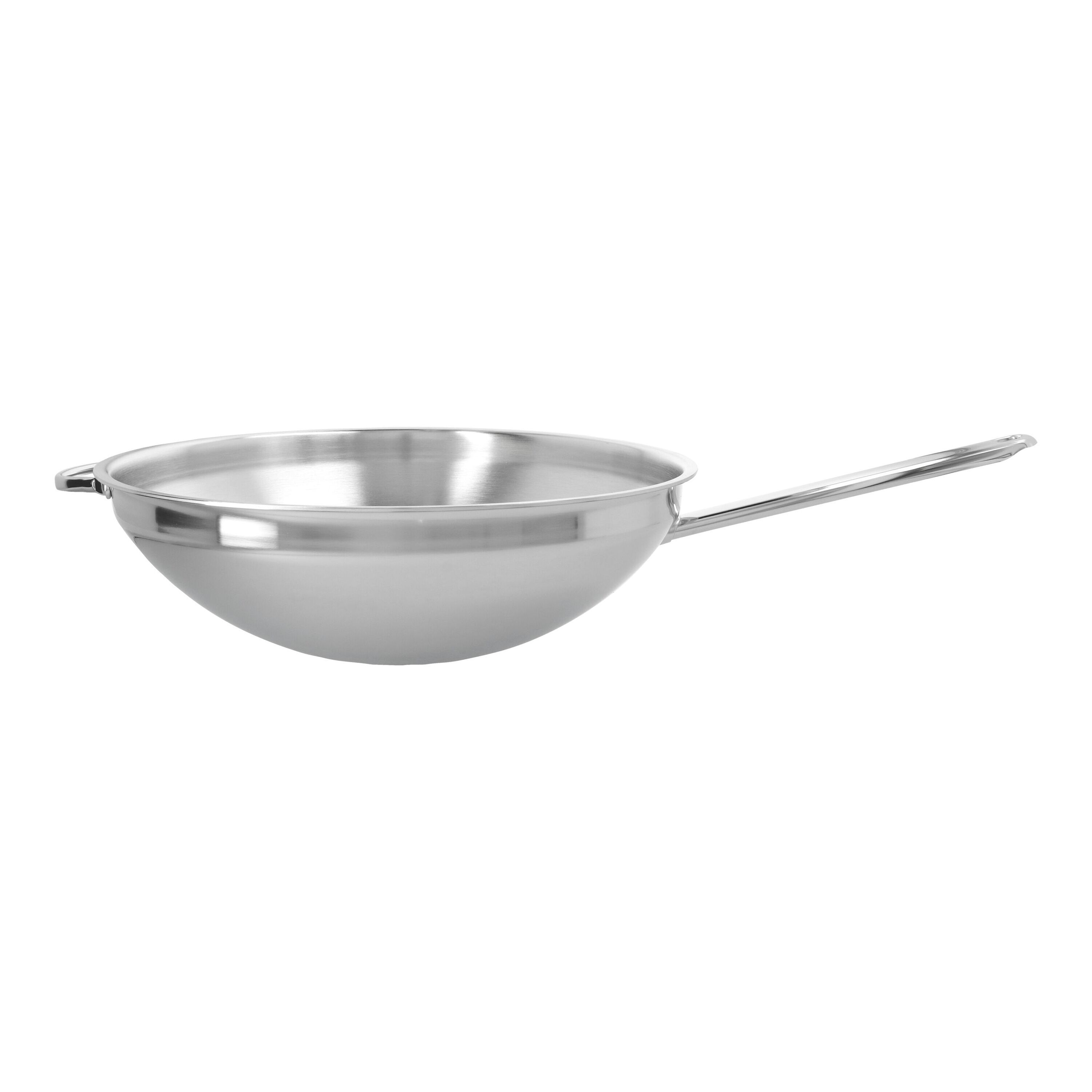 Demeyere        Apollo 7                Wok flacher Boden 36 cm, 18/10 Edelstahl