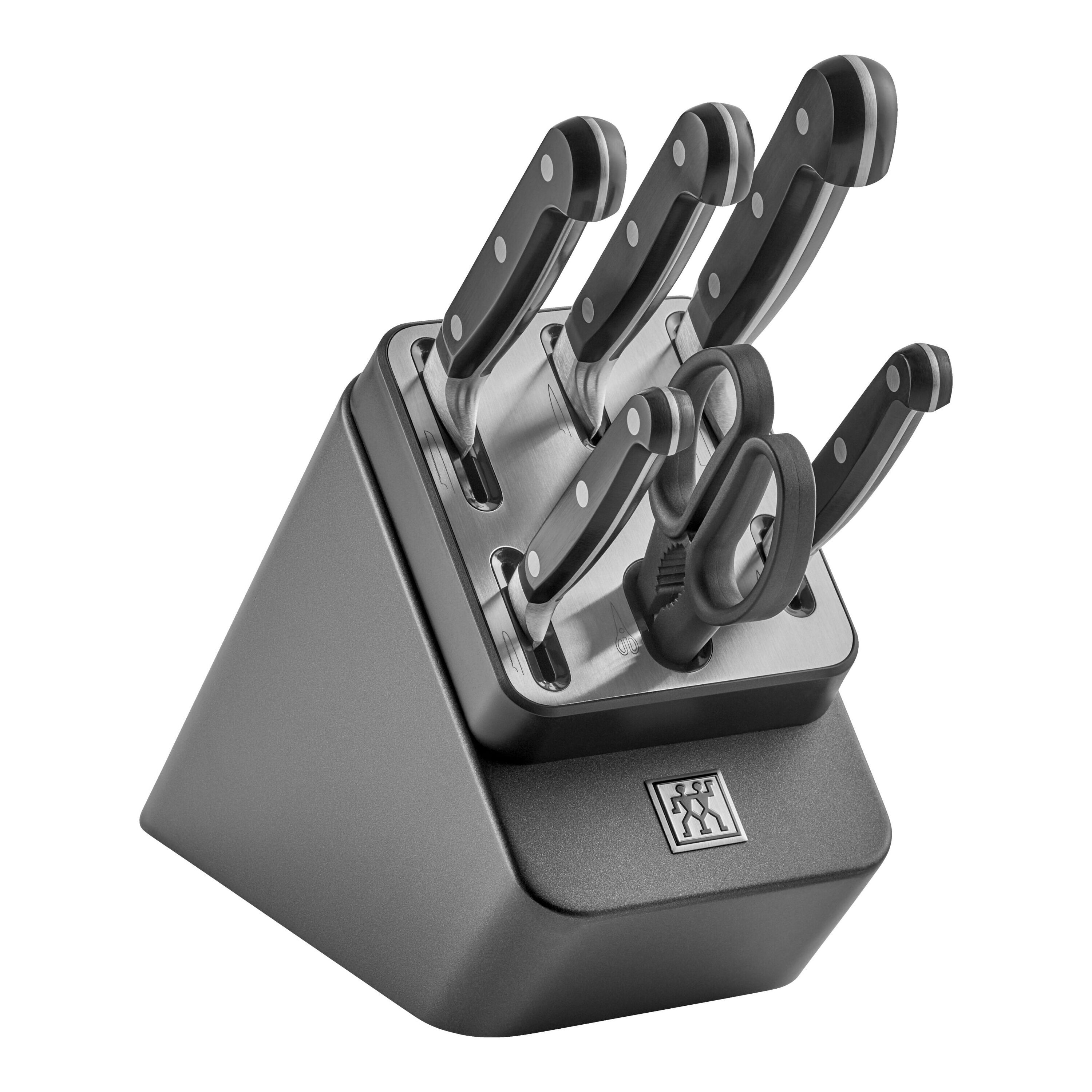 ZWILLING        Professional S                7-tlg, Selbstschärfender Messerblock, Anthrazit