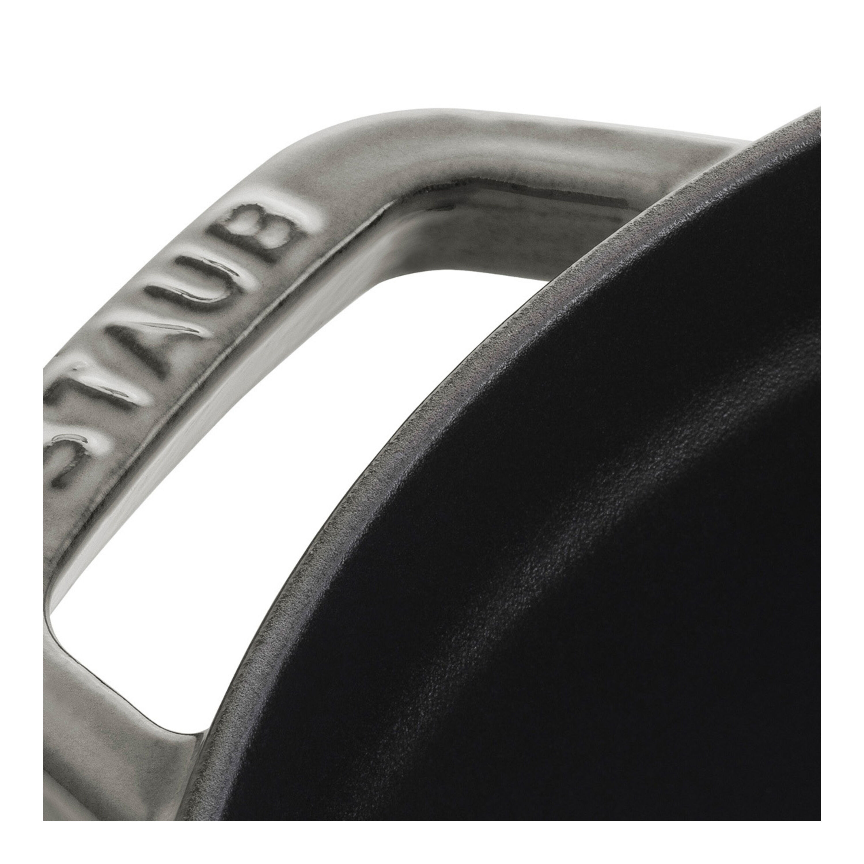 Staub        La Cocotte                Cocotte 28 cm, rund, Graphit-Grau, Gusseisen