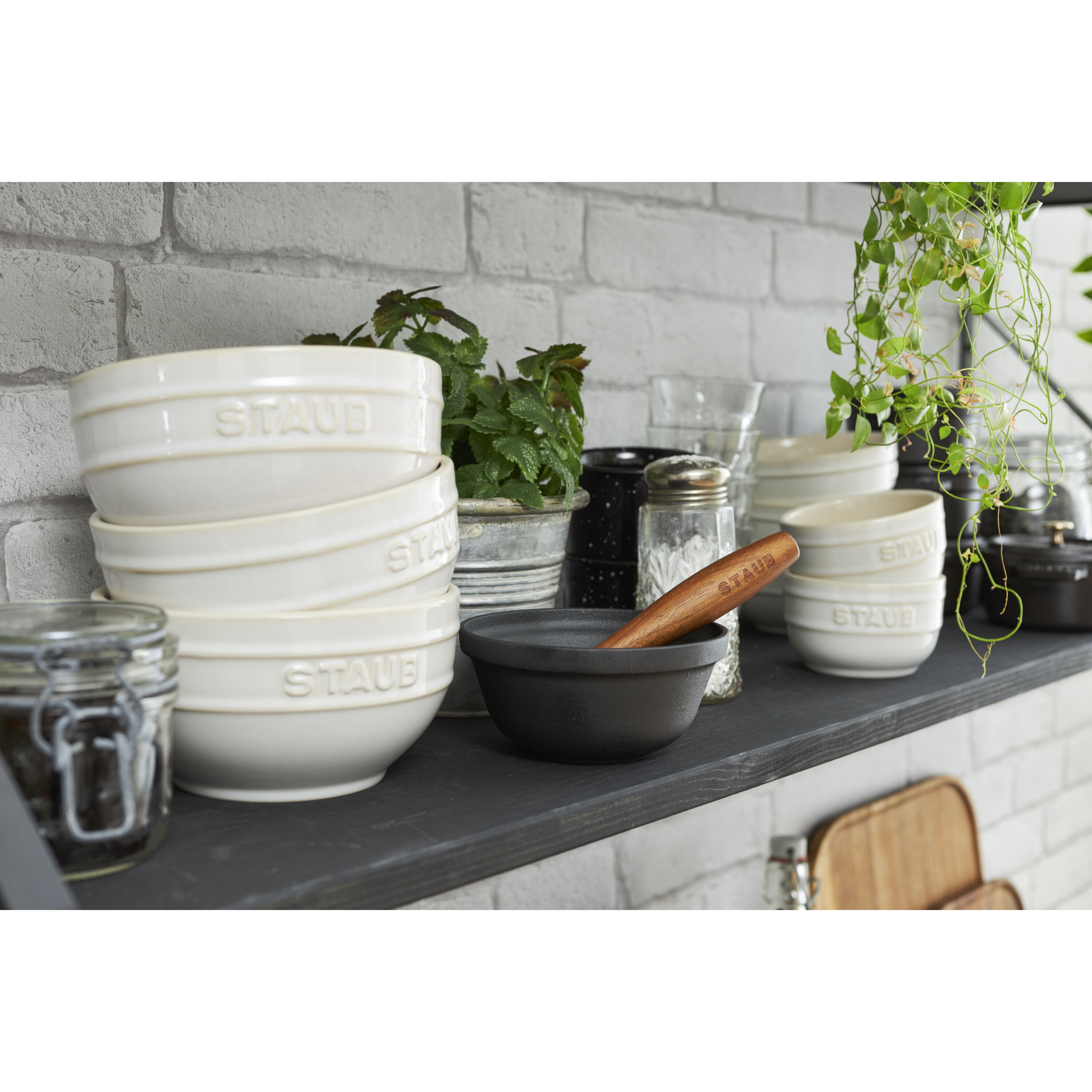 ZWILLING        Fresh & Save BOWLS                Schüssel Set mit Vakuumdeckeln/6-Teilig, 12cm/Elfenbeinweiß
