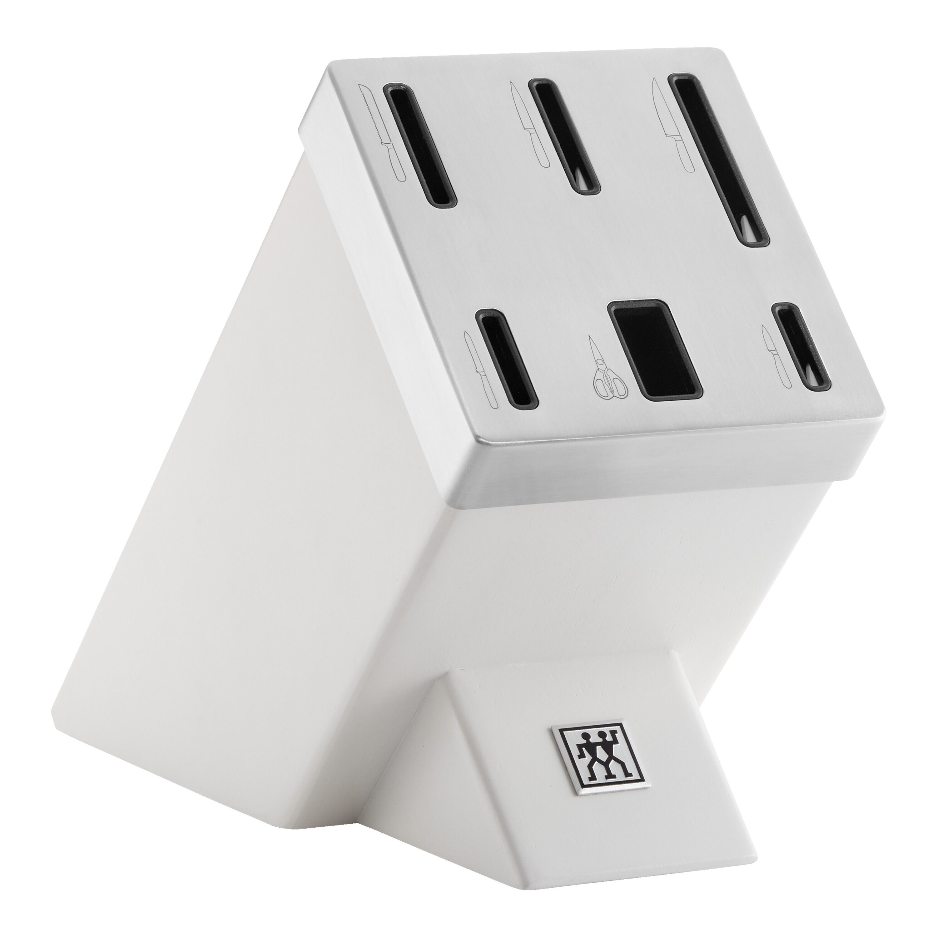 ZWILLING        All * Star                7-tlg, Messerblockset, Silber, Weiß