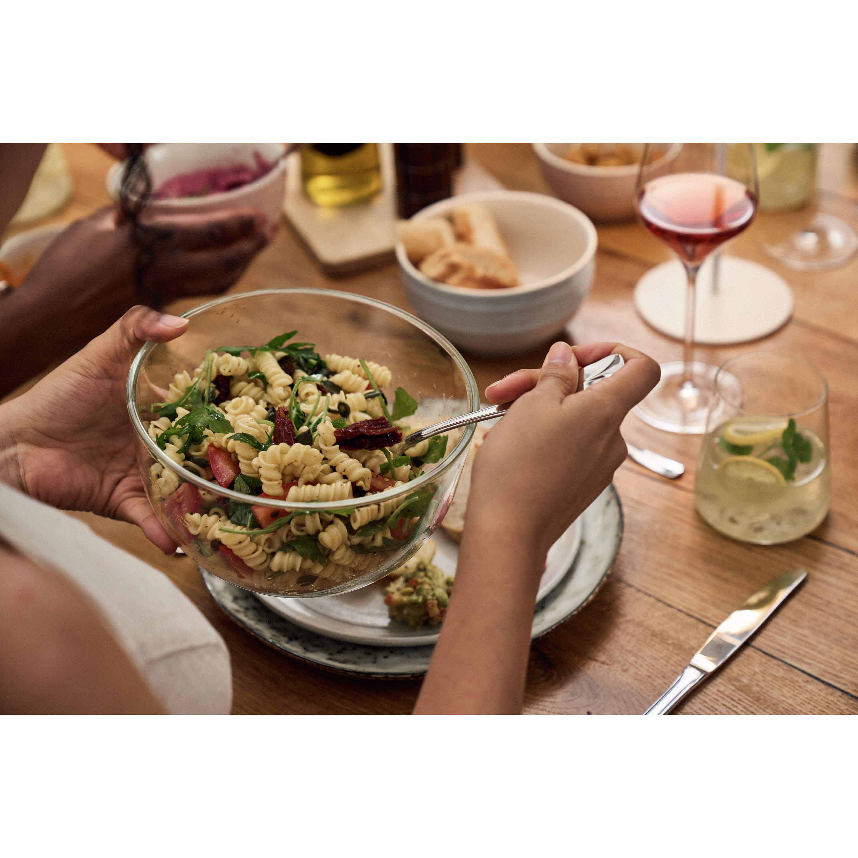 ZWILLING        Fresh & Save BOWLS                Vakuumschüssel Set S/M/L / 6-tlg, Glas, Transparent-Weiß