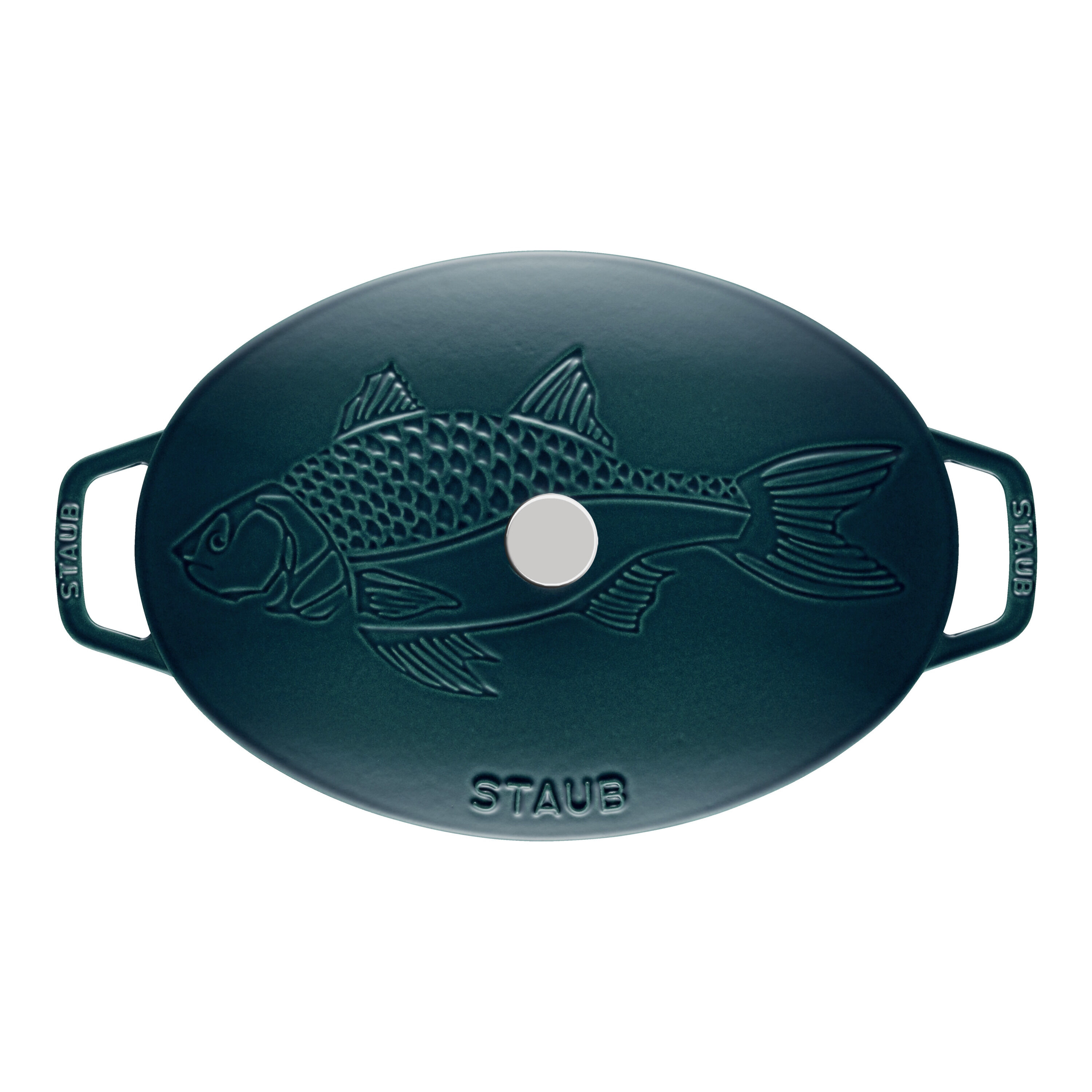 Staub        Specialities                Ofenform Fisch 33 cm, oval, La-Mer, Gusseisen