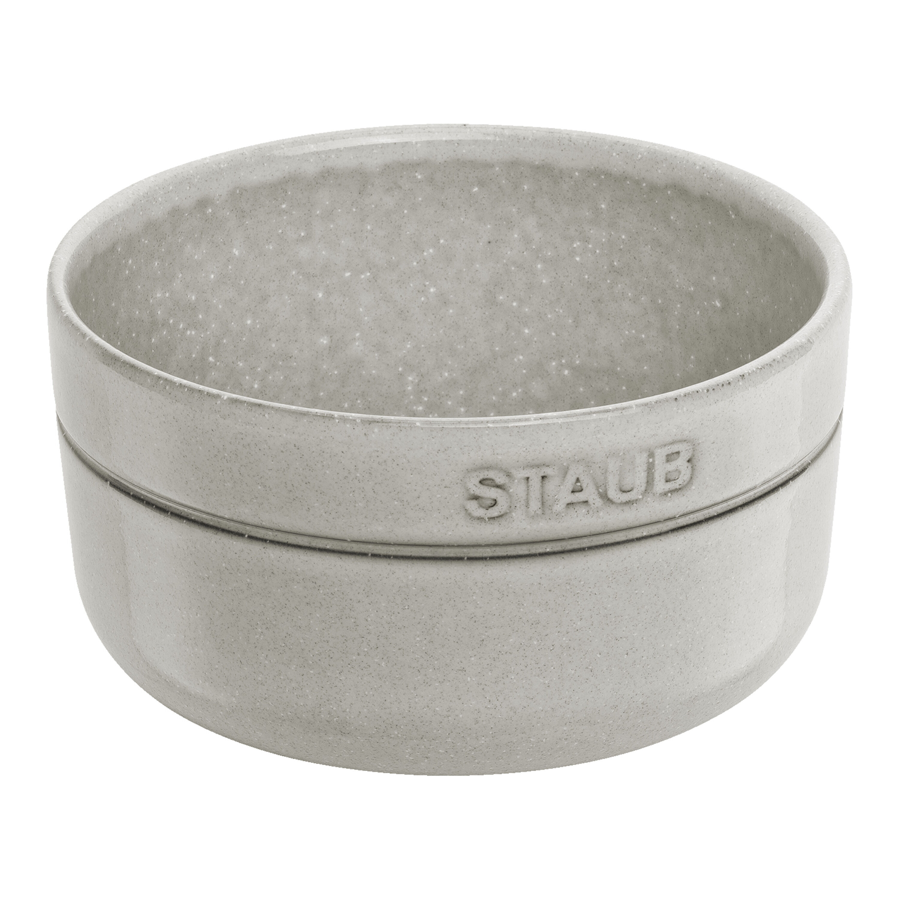 Staub        Dining Line                Schüssel 12 cm, rund, Weisser Trüffel, Keramik