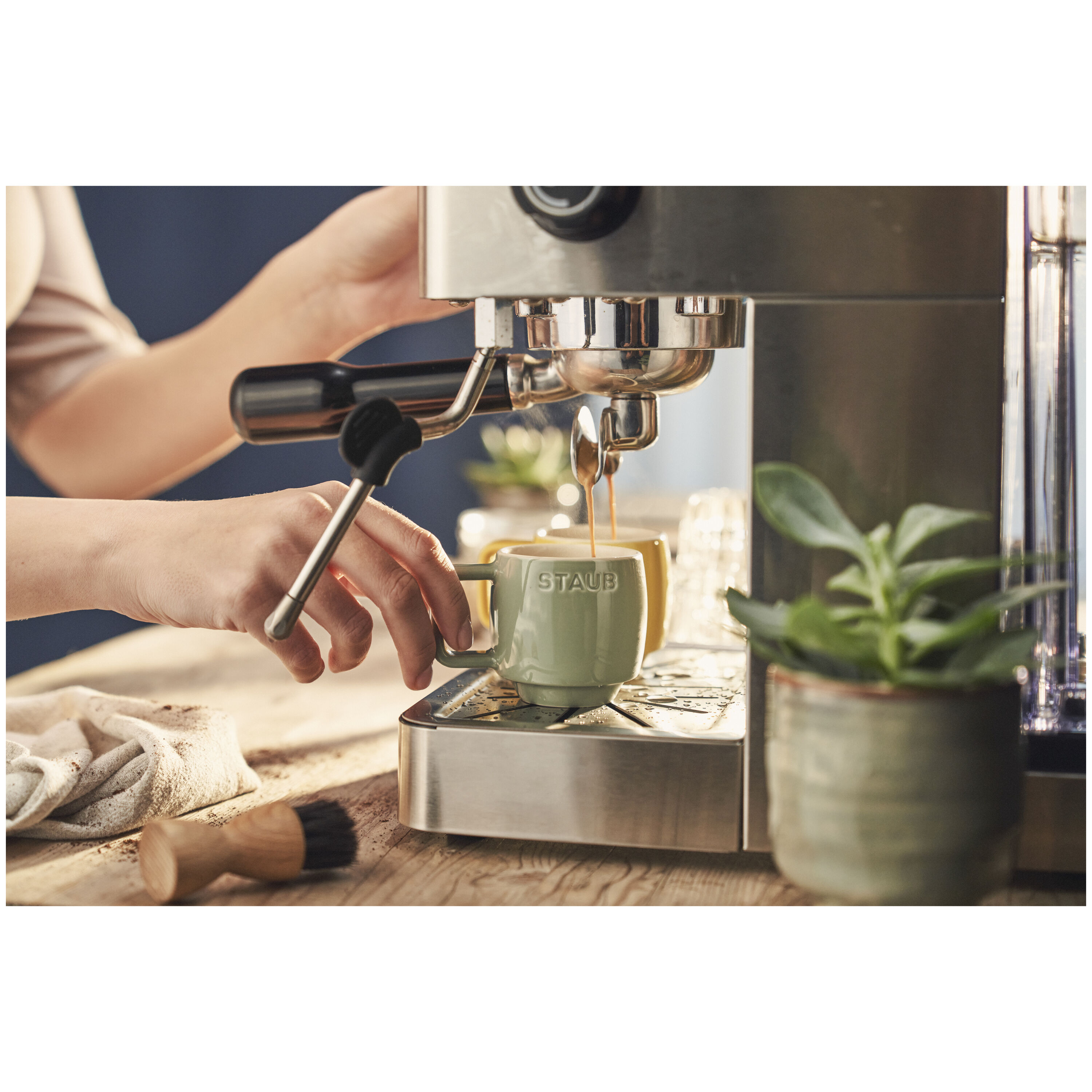 Staub        Ceramique                Tasse 100 ml, Eukalyptus, Keramik