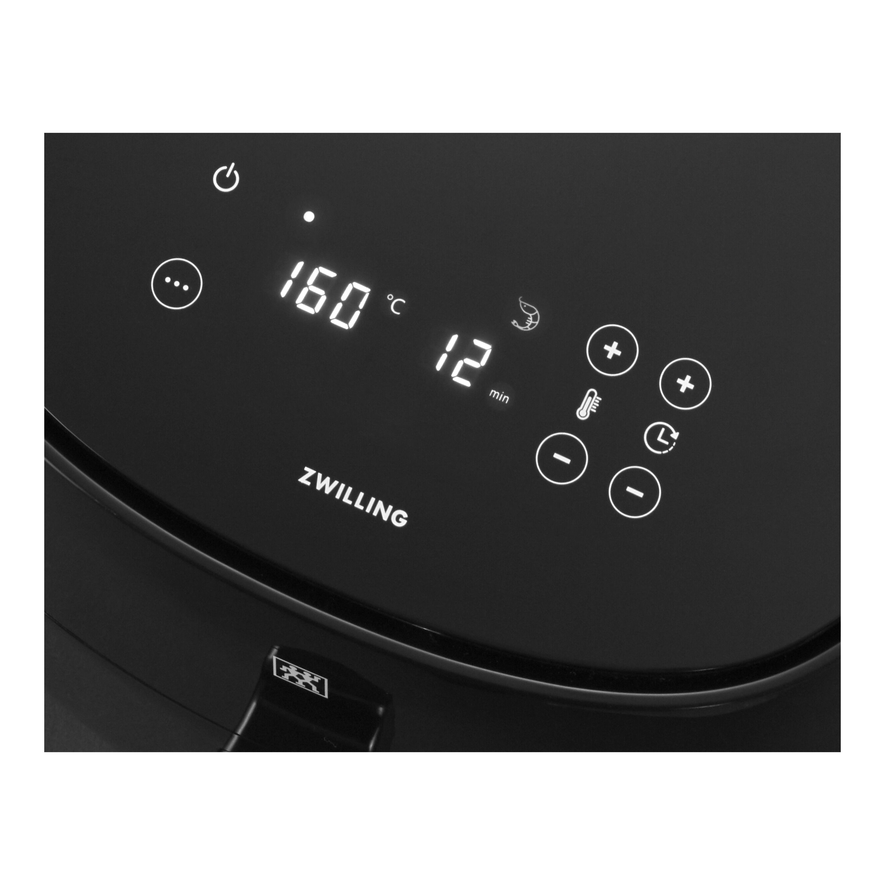 ZWILLING                        Heißluftfritteuse 4 l, Schwarz