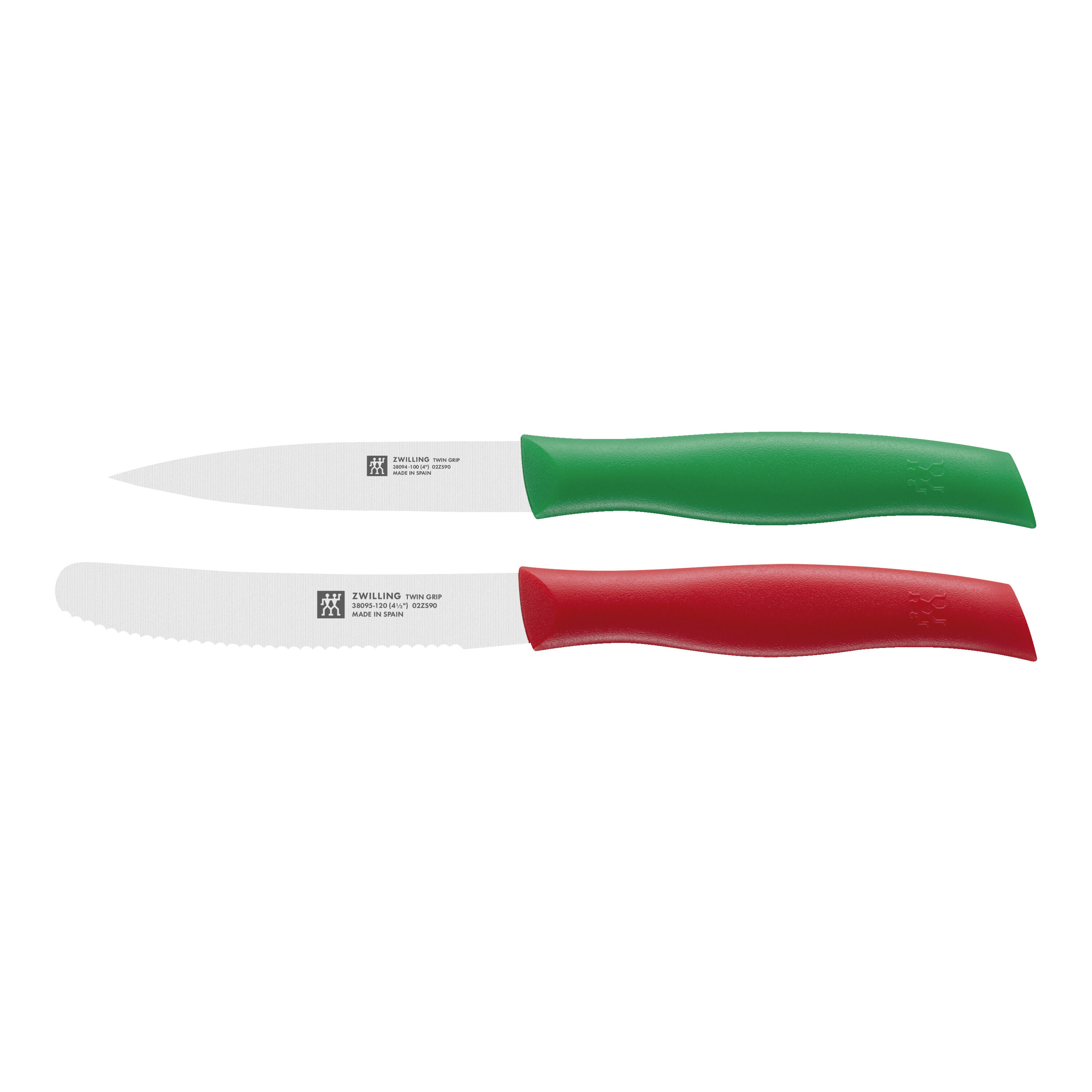 ZWILLING        TWIN Grip                Messerset, 2-tlg. 2-tlg, gemischte Farben