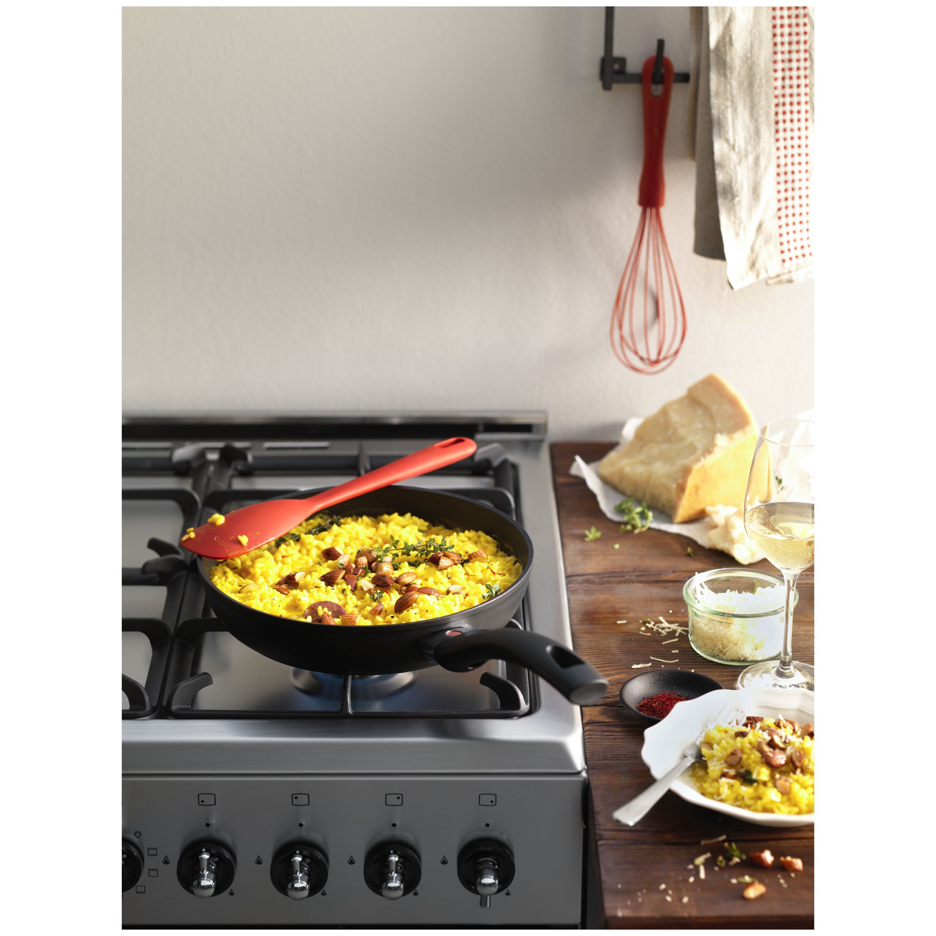 BALLARINI        Rosso                Teigschaber, 23 cm, Silikon