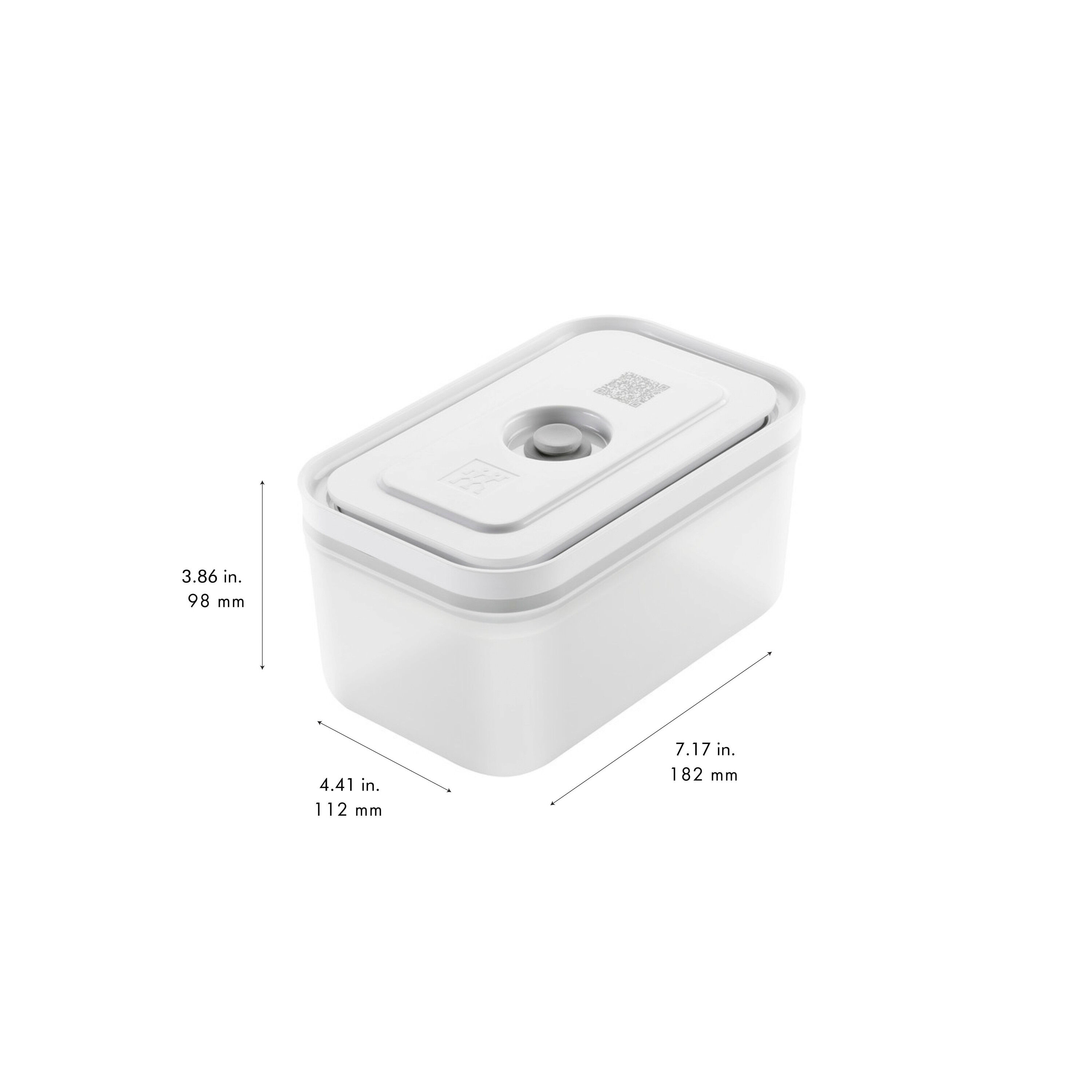 ZWILLING        Fresh & Save                Vakuum Boxset, S/M/L / 3-tlg, Kunststoff, Semitransparent-Grau