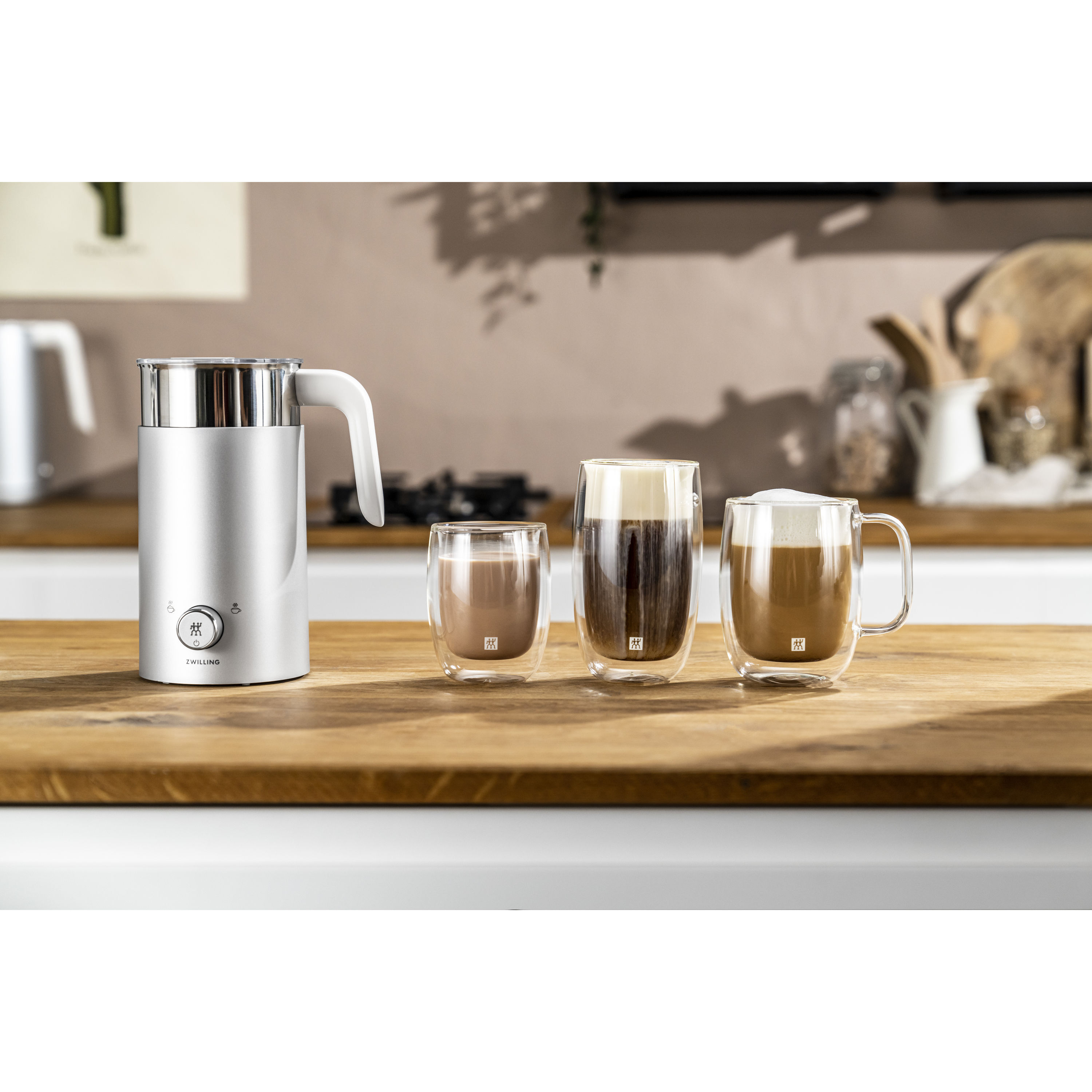 ZWILLING        Enfinigy                Milchaufschäumer, 400 ml, Silber