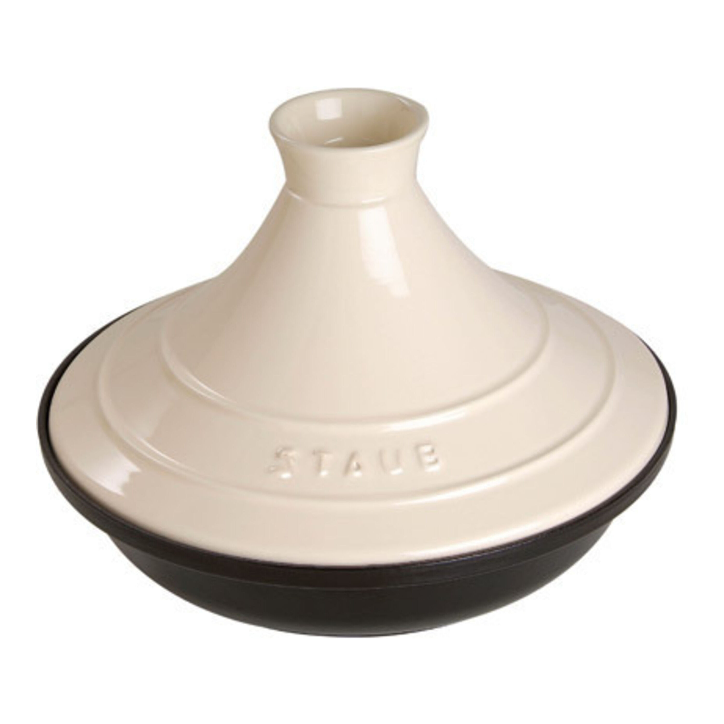 Staub        Specialities                Tajine 20 cm, rund, Cream, Gusseisen
