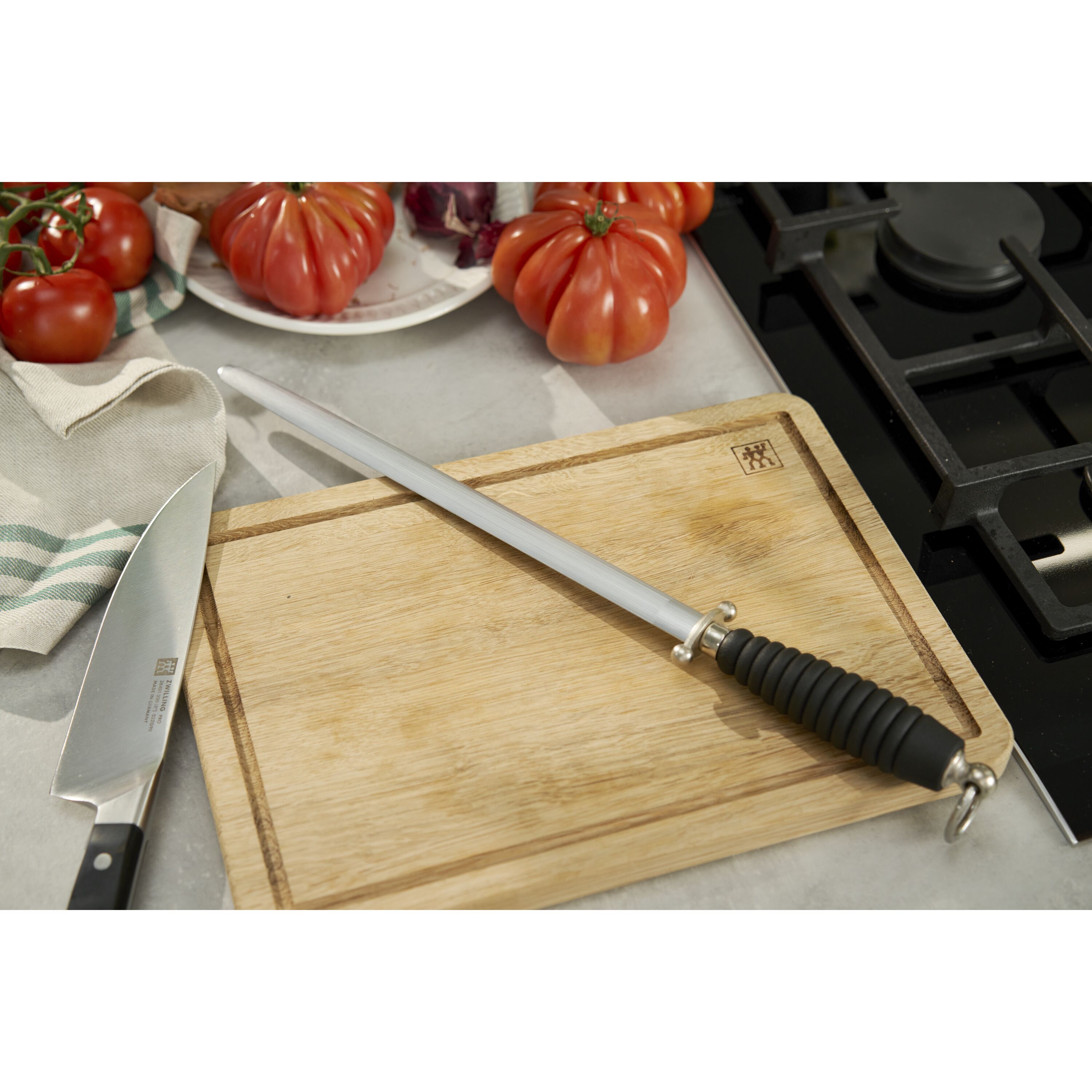 ZWILLING                        Wetzstahl (Kunststoff-Griff, oval) 30 cm