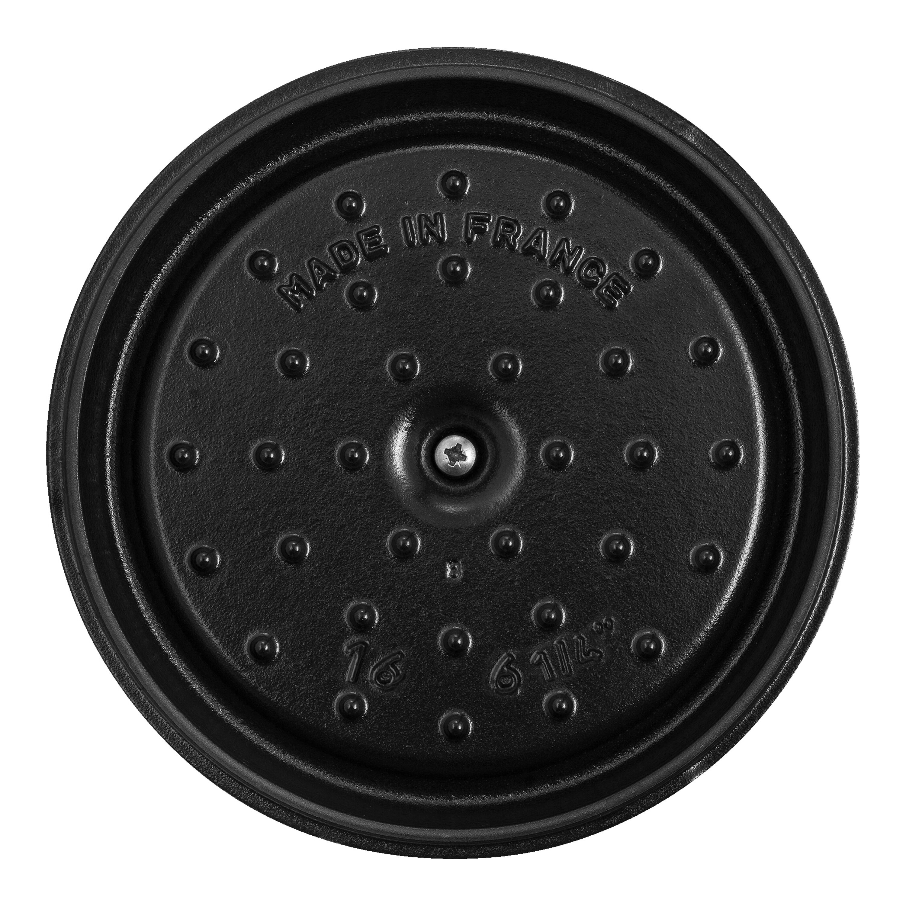 Staub        La Cocotte                Cocotte 16 cm, rund, Graphit-Grau, Gusseisen