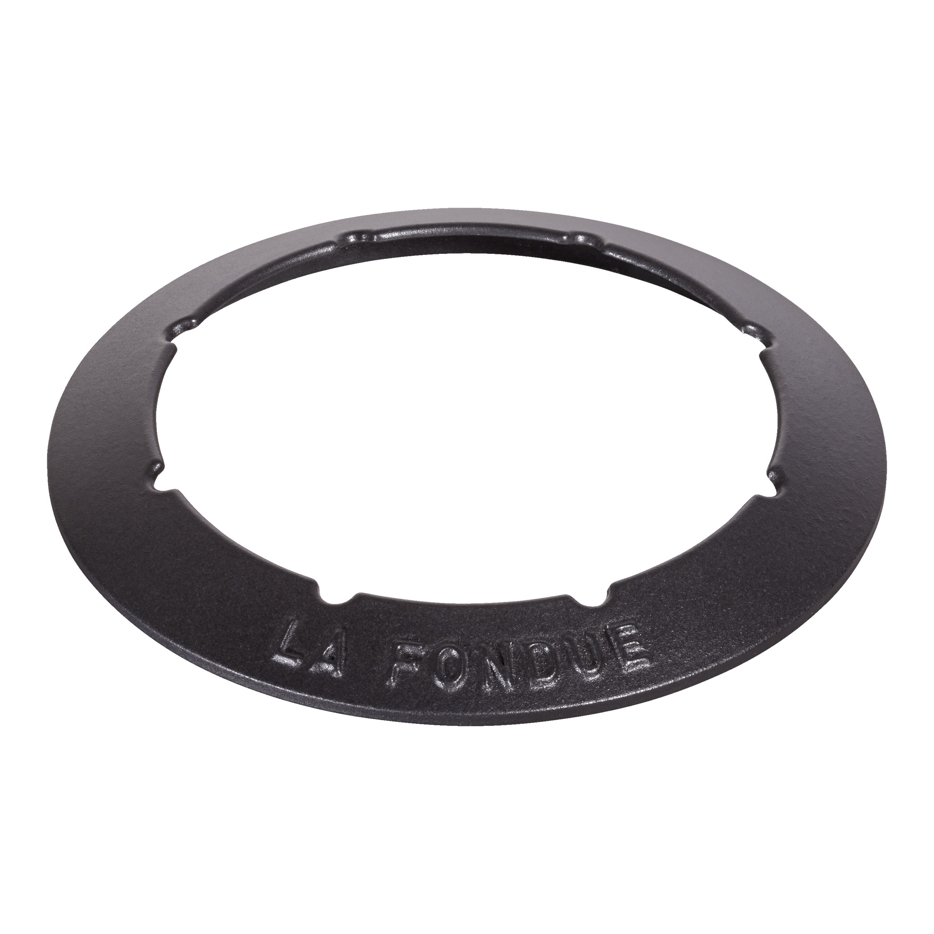 Staub        Specialities                Fondue Set 20 cm, rund, Schwarz, Gusseisen