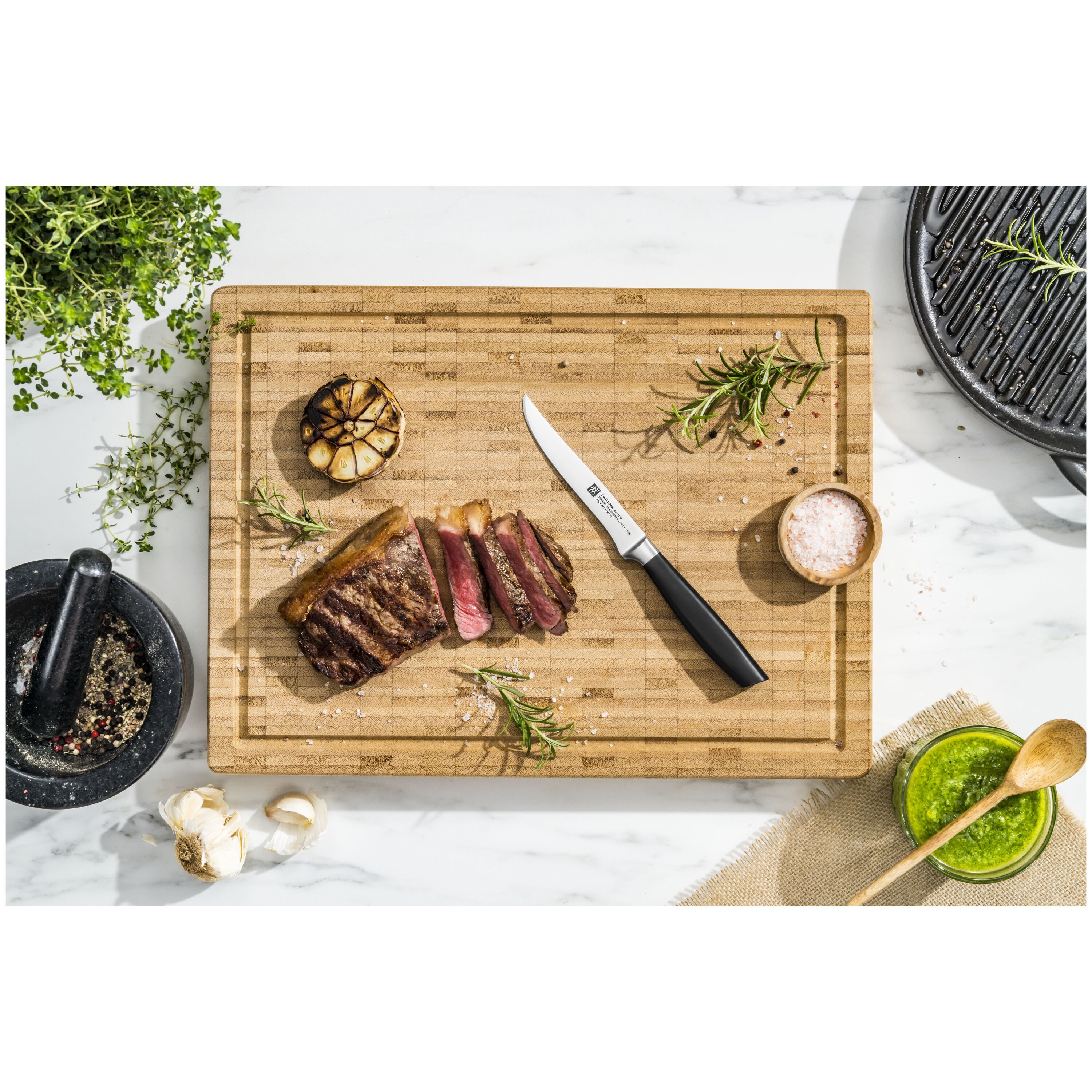 ZWILLING        All * Star                Steakmesserset 4-tlg, Silber